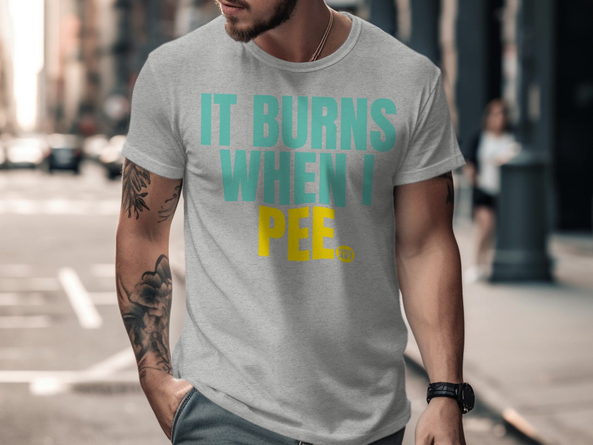 It Burns When I Pee Graphic Tee Shirt
