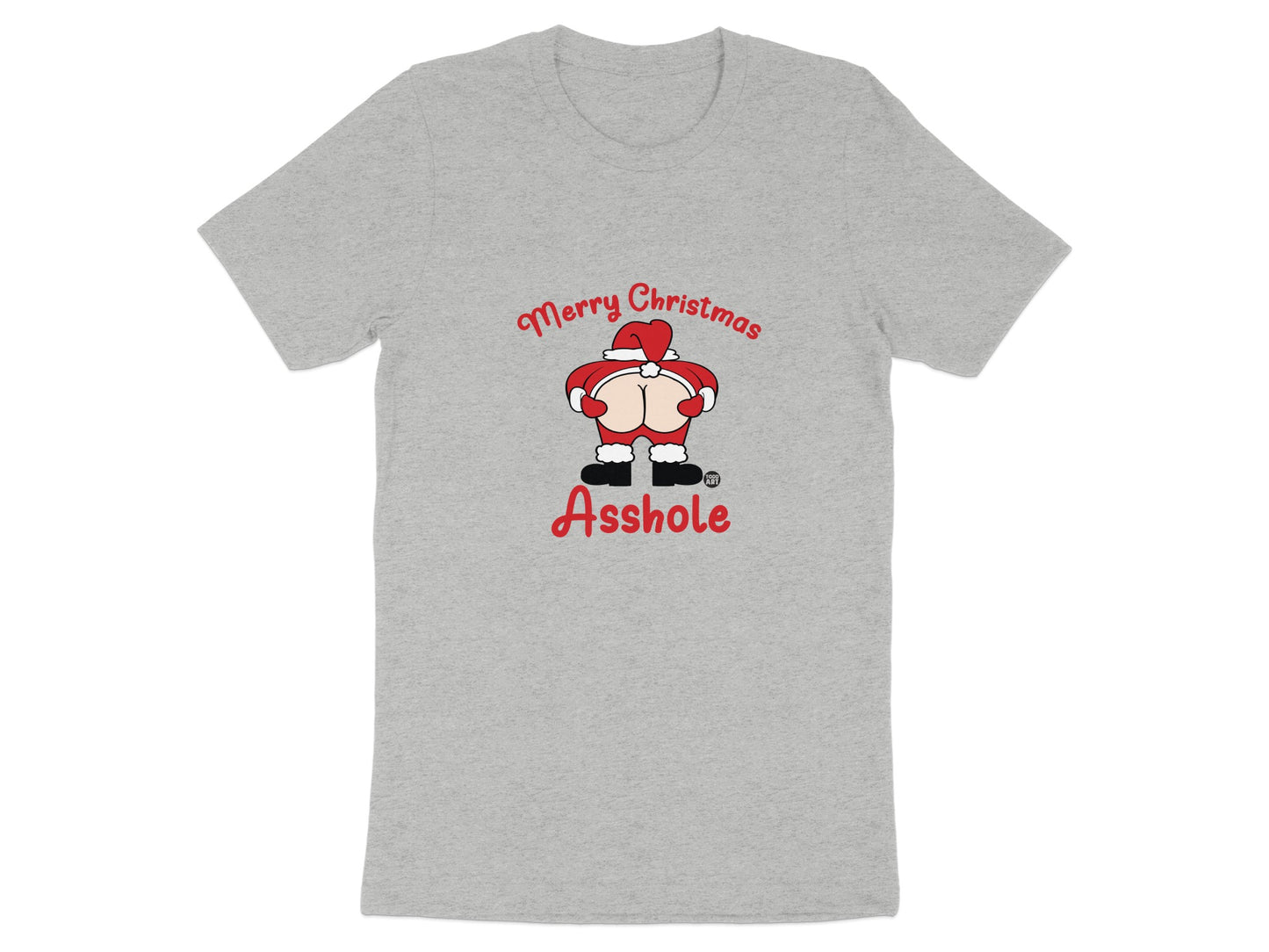Merry Christmas Asshole Funny Graphic T-Shirt