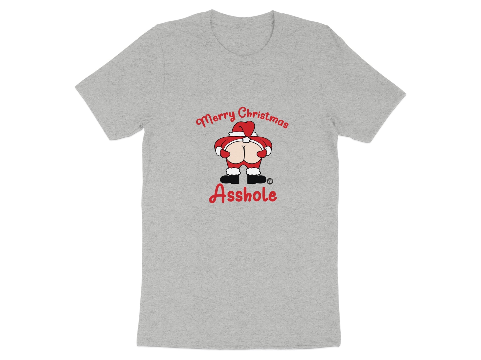 Merry Christmas Asshole Funny Graphic T-Shirt