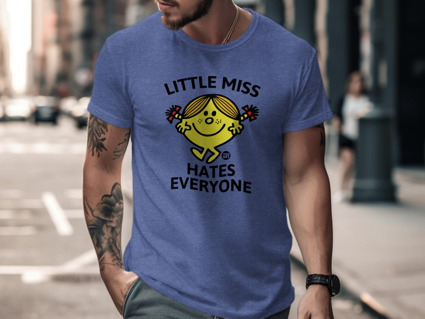 Little Miss Hates Everyone Graphic T-shirt