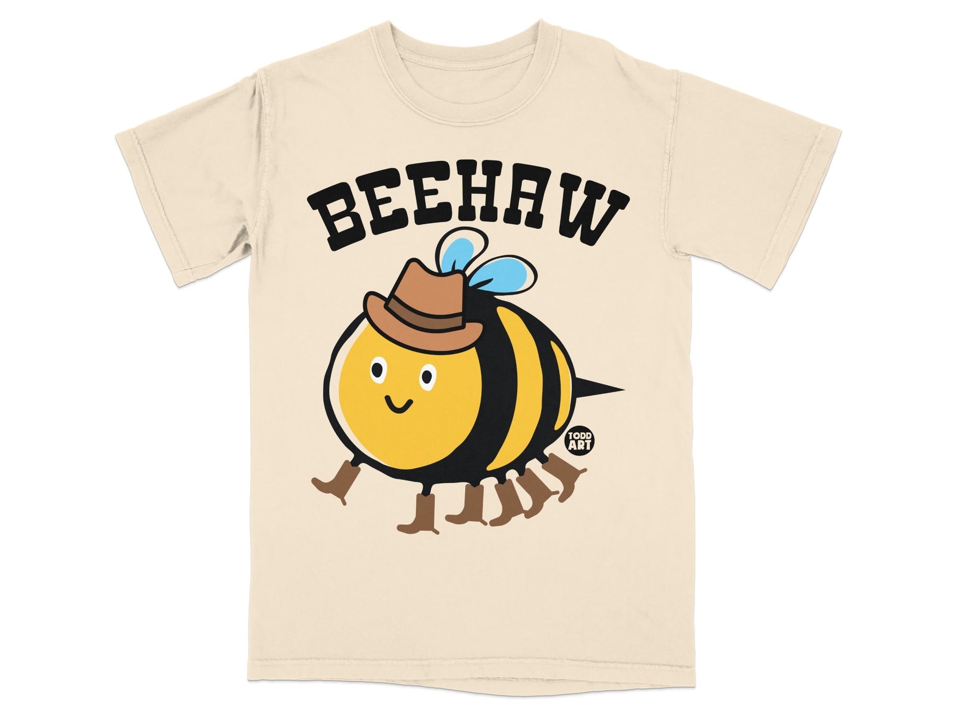 Beehaw Cute Cowboy Bee Graphic T-Shirt