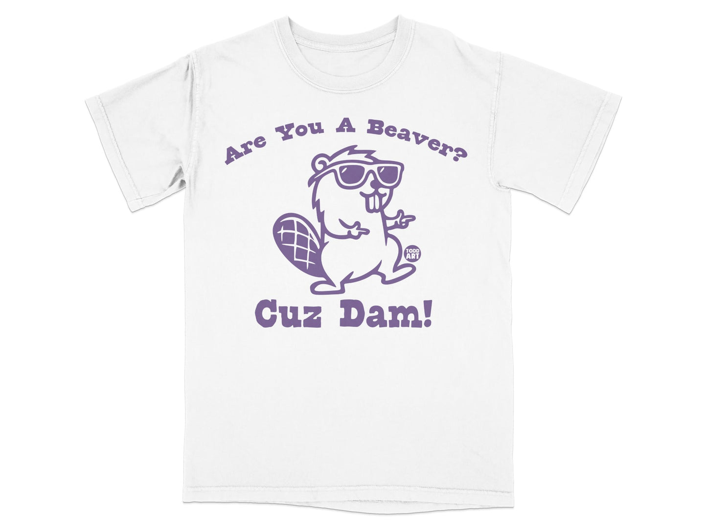 Are You A Beaver Cuz Dam Graphic T-Shirt