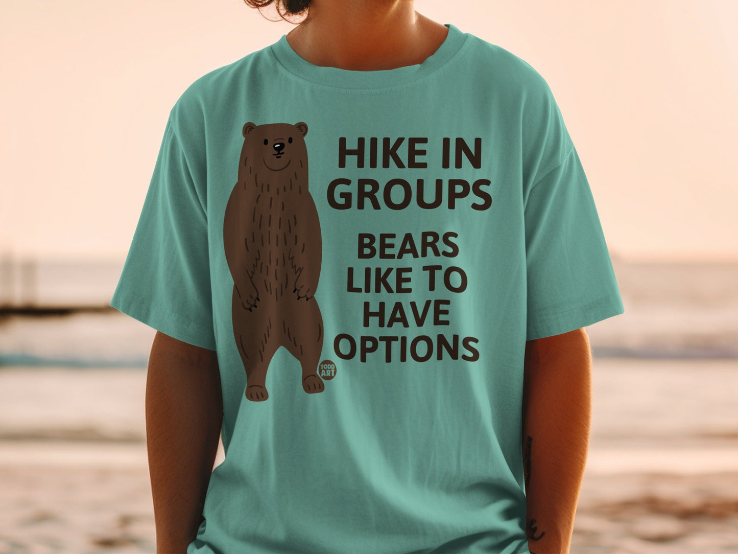 Hike in Groups Bears Like to Have Options T-Shirt