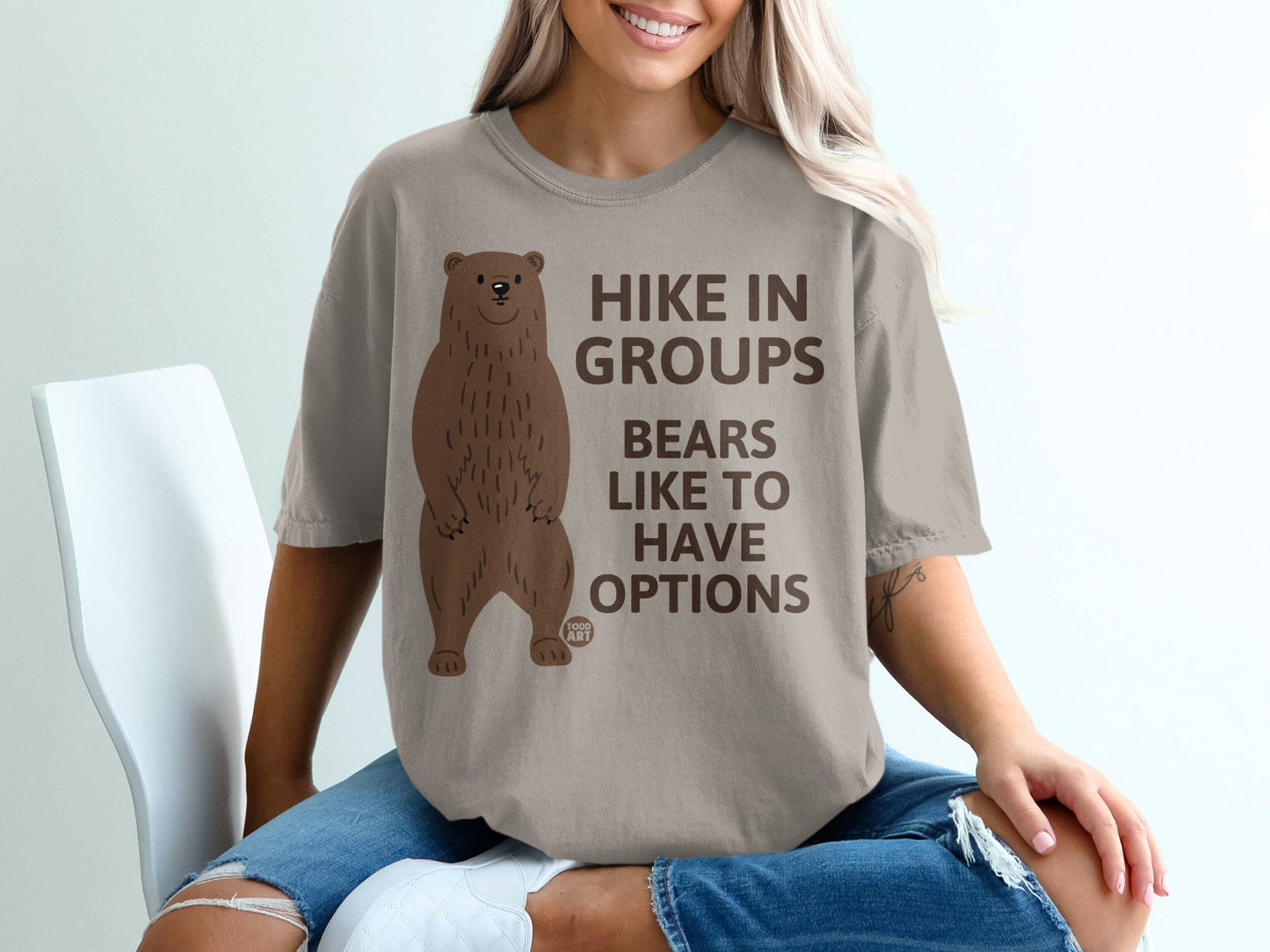 Hike In Groups Bears Like To Have Options T-Shirt