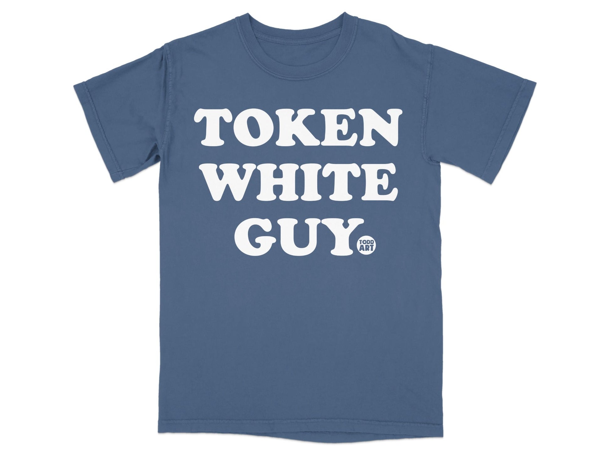 TOKEN WHITE GUY Todd Art T-shirt