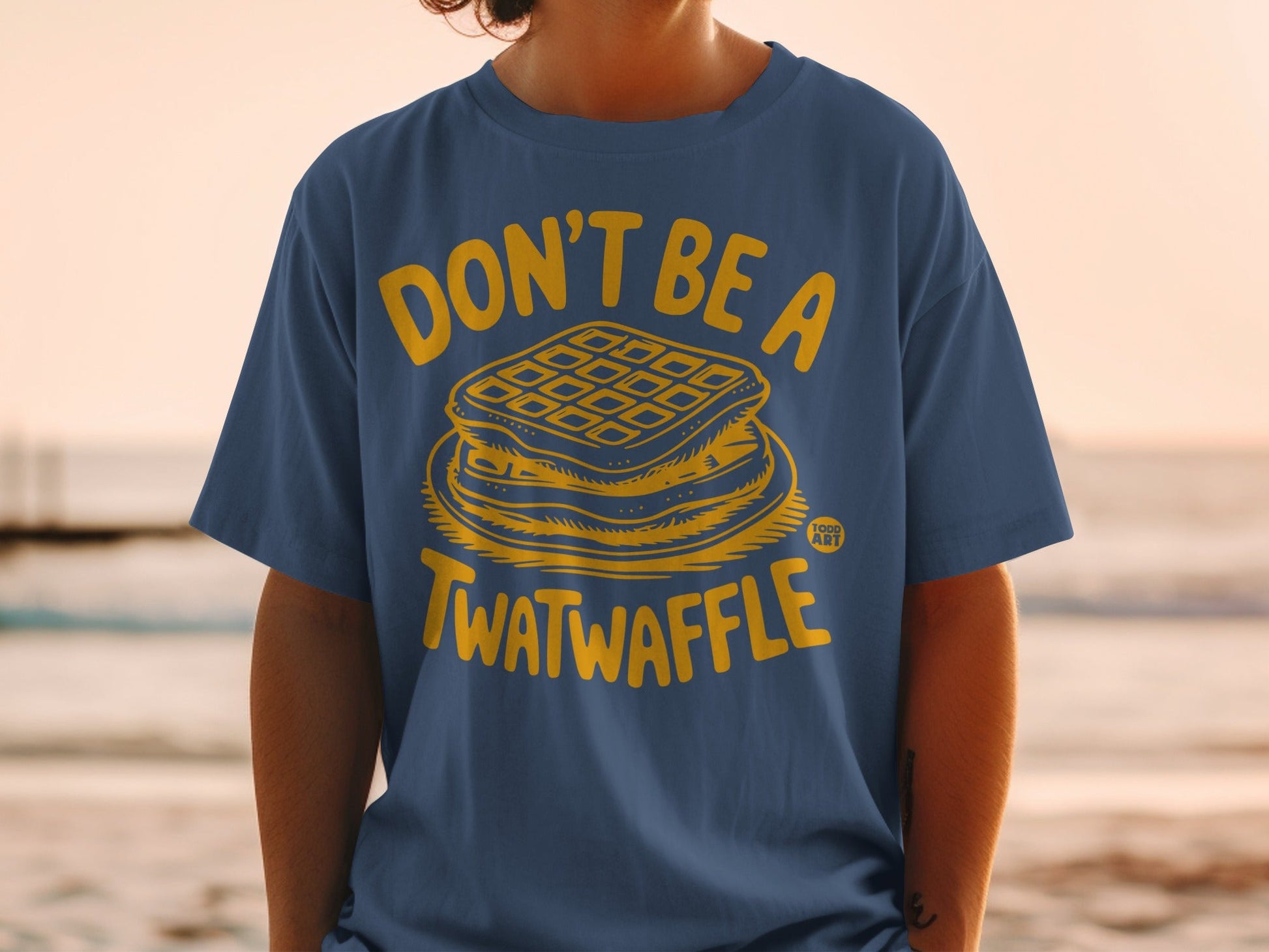 Don't Be a Twatwaffle Graphic Tee Shirt