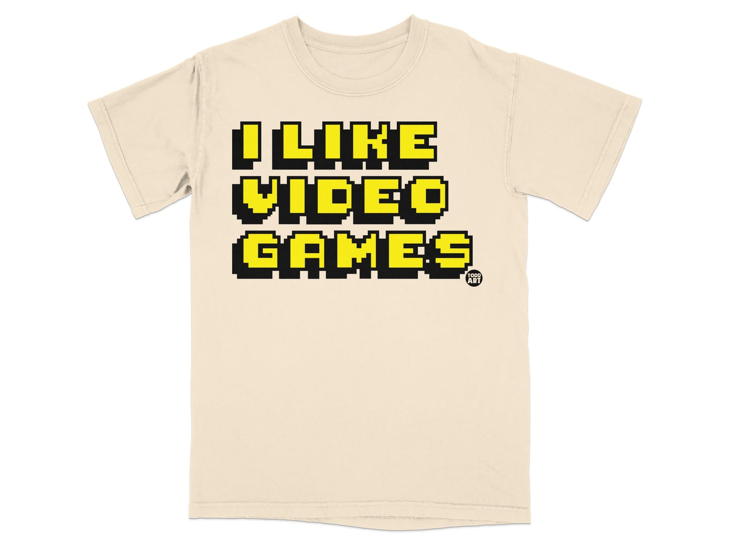 I Like Video Games Retro Style Graphic T-shirt