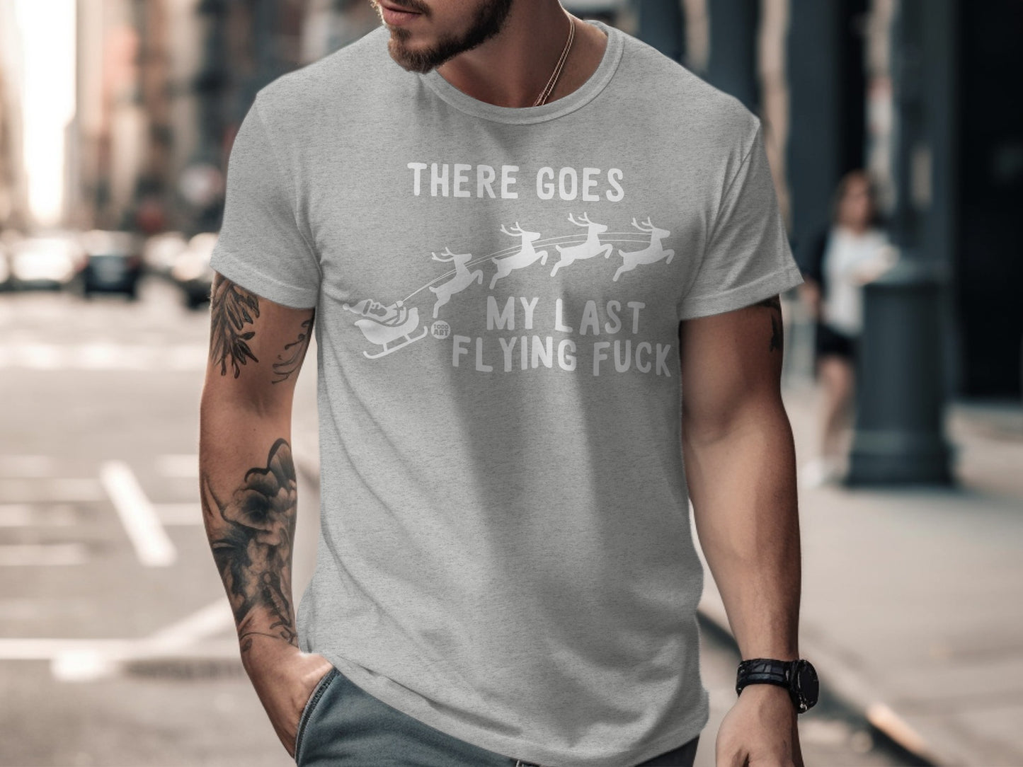 There Goes My Last Flying Fuck Funny T-shirt
