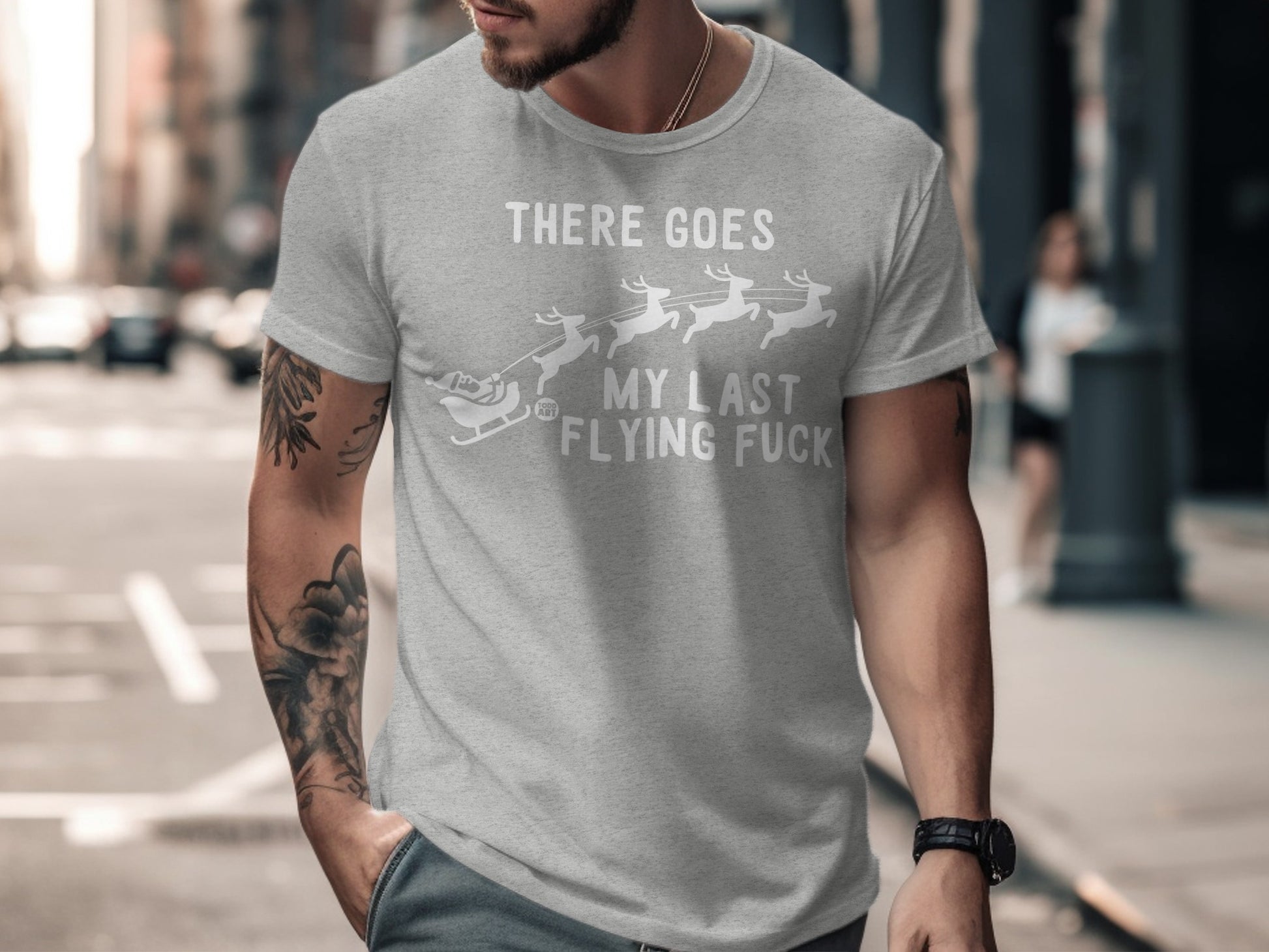 There Goes My Last Flying Fuck Funny T-shirt