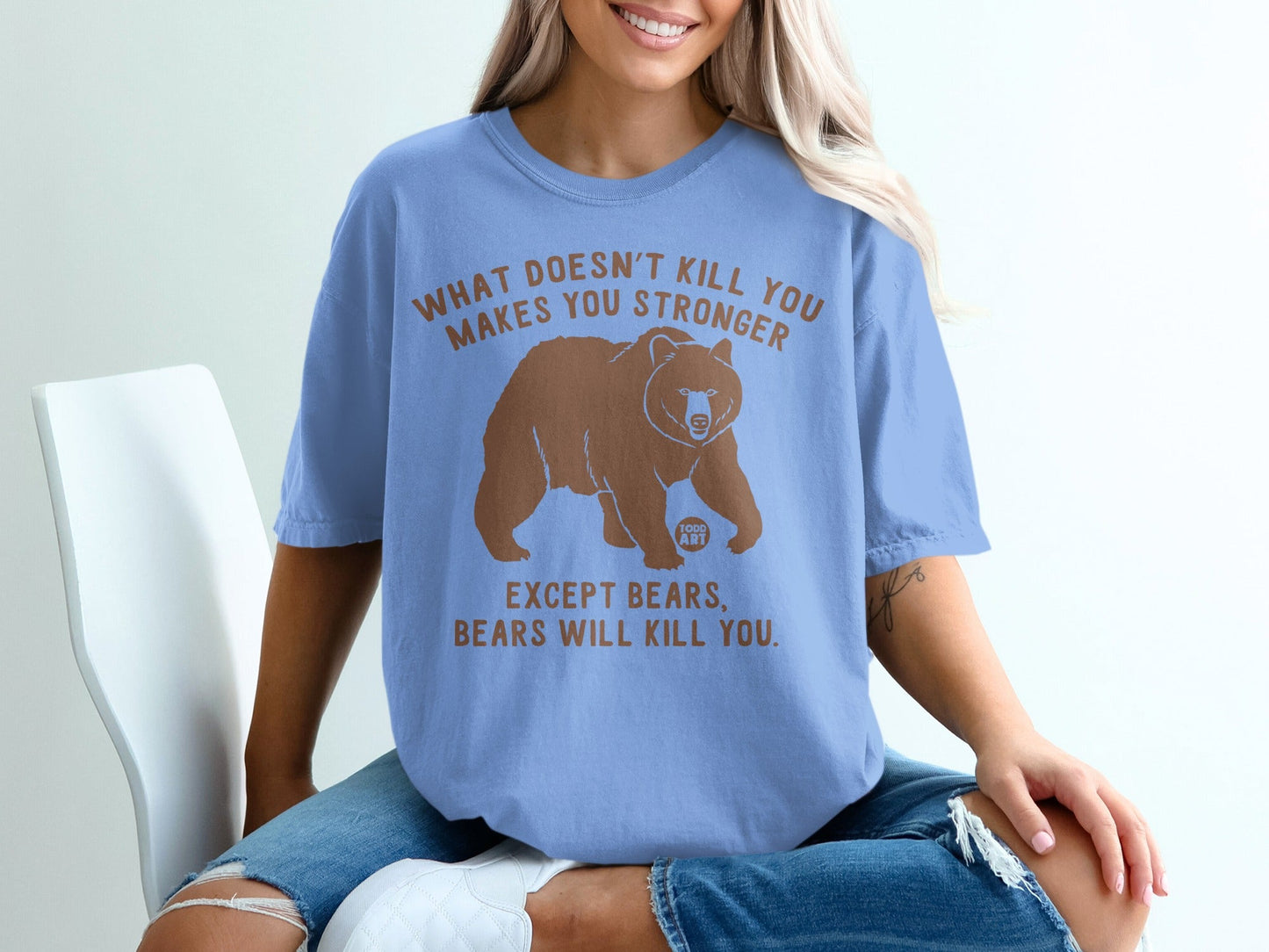 What Doesn't Kill You Makes You Stronger Bears Shirt