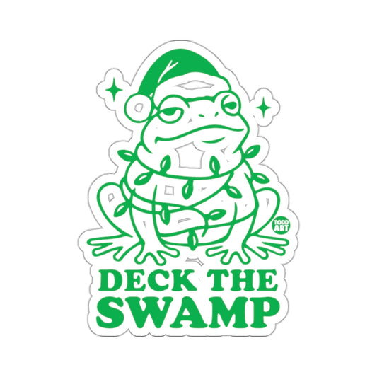 Holiday Frog Deck The Swamp Festive Illuminated 