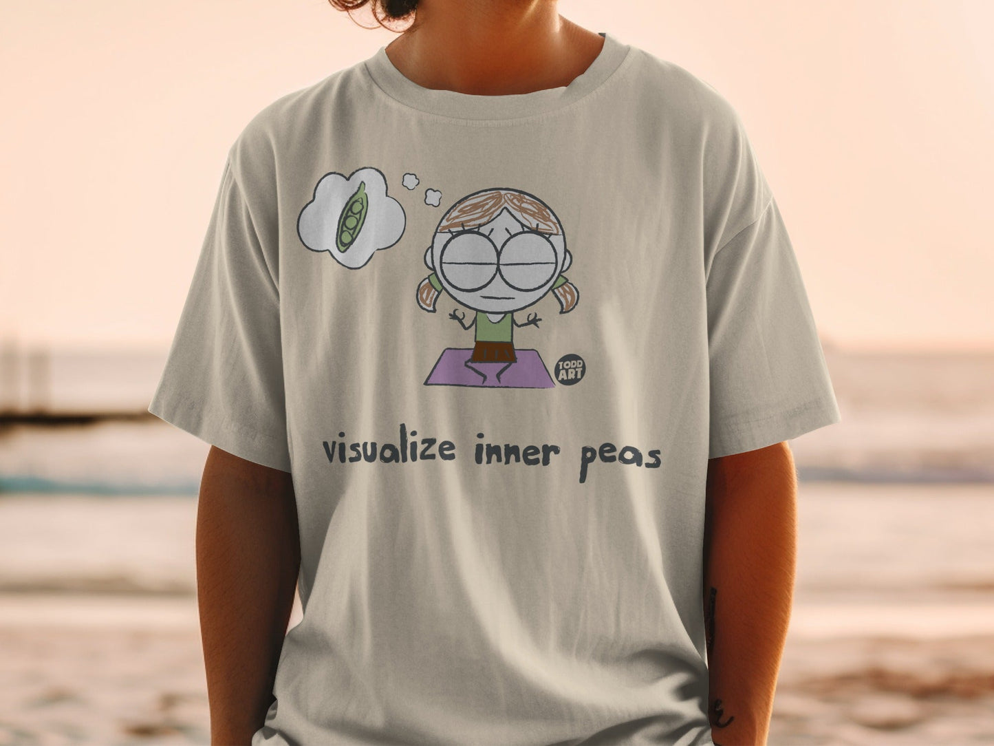 Visualize Inner Peas Todd Art Graphic Tee Product