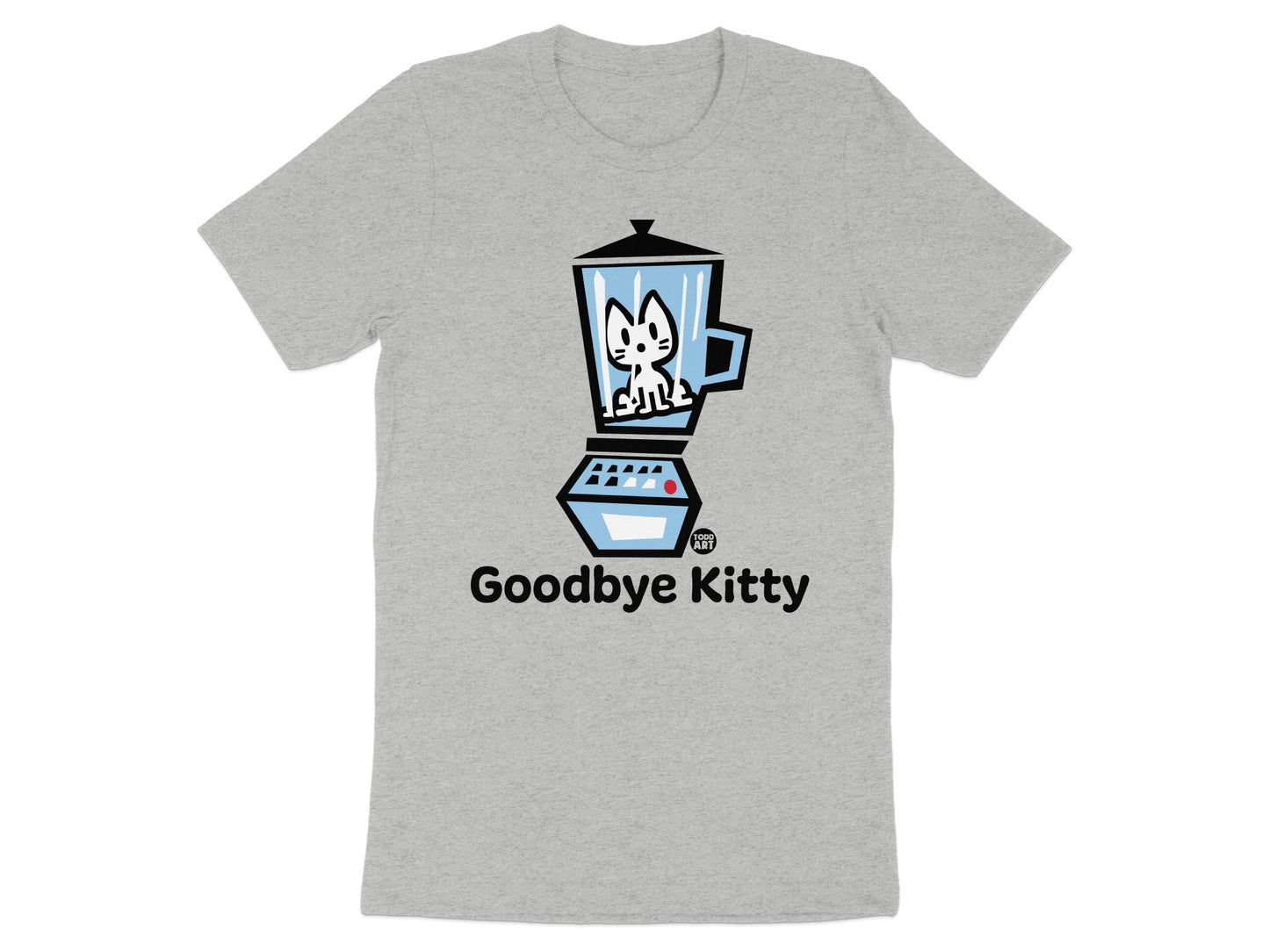 Goodbye Kitty Graphic T-Shirt Blender Design