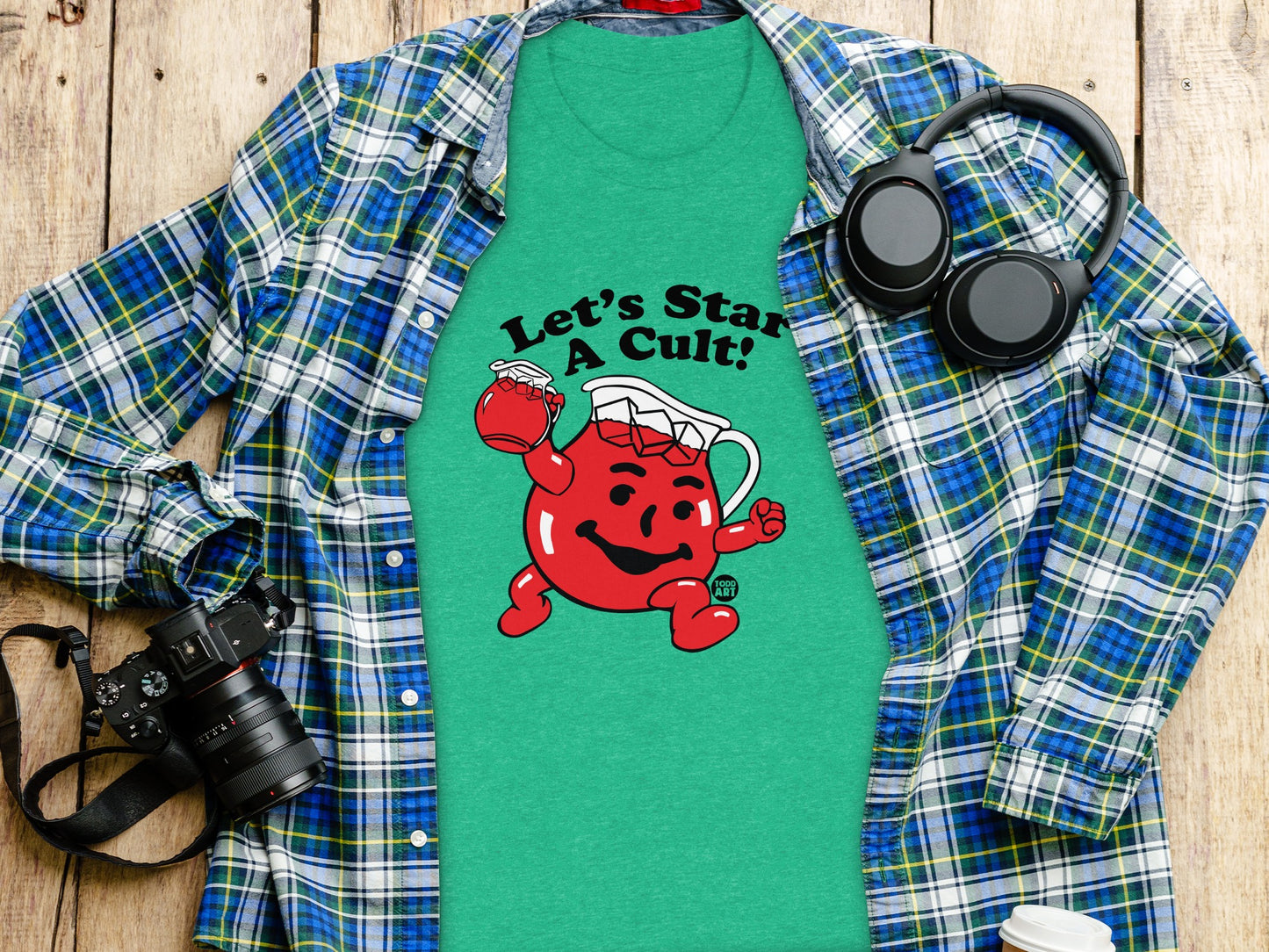 Let's Start A Cult Graphic Tee Product