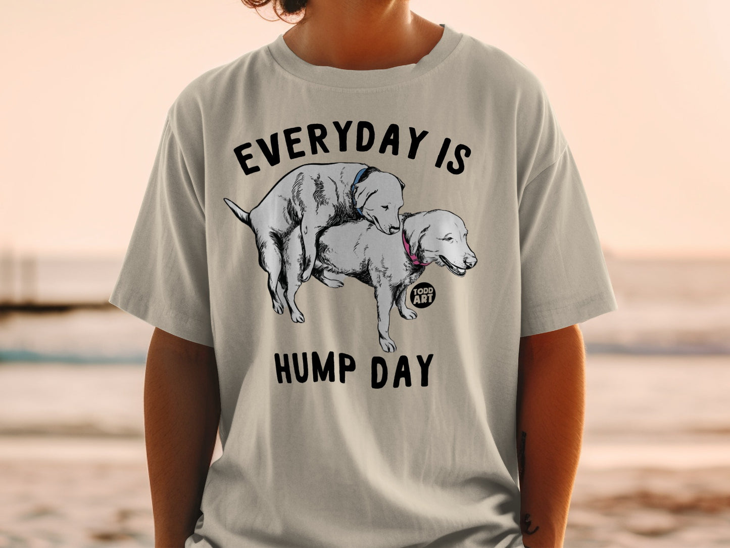 Everyday Is Hump Day Funny Dogs Artwork Shirt