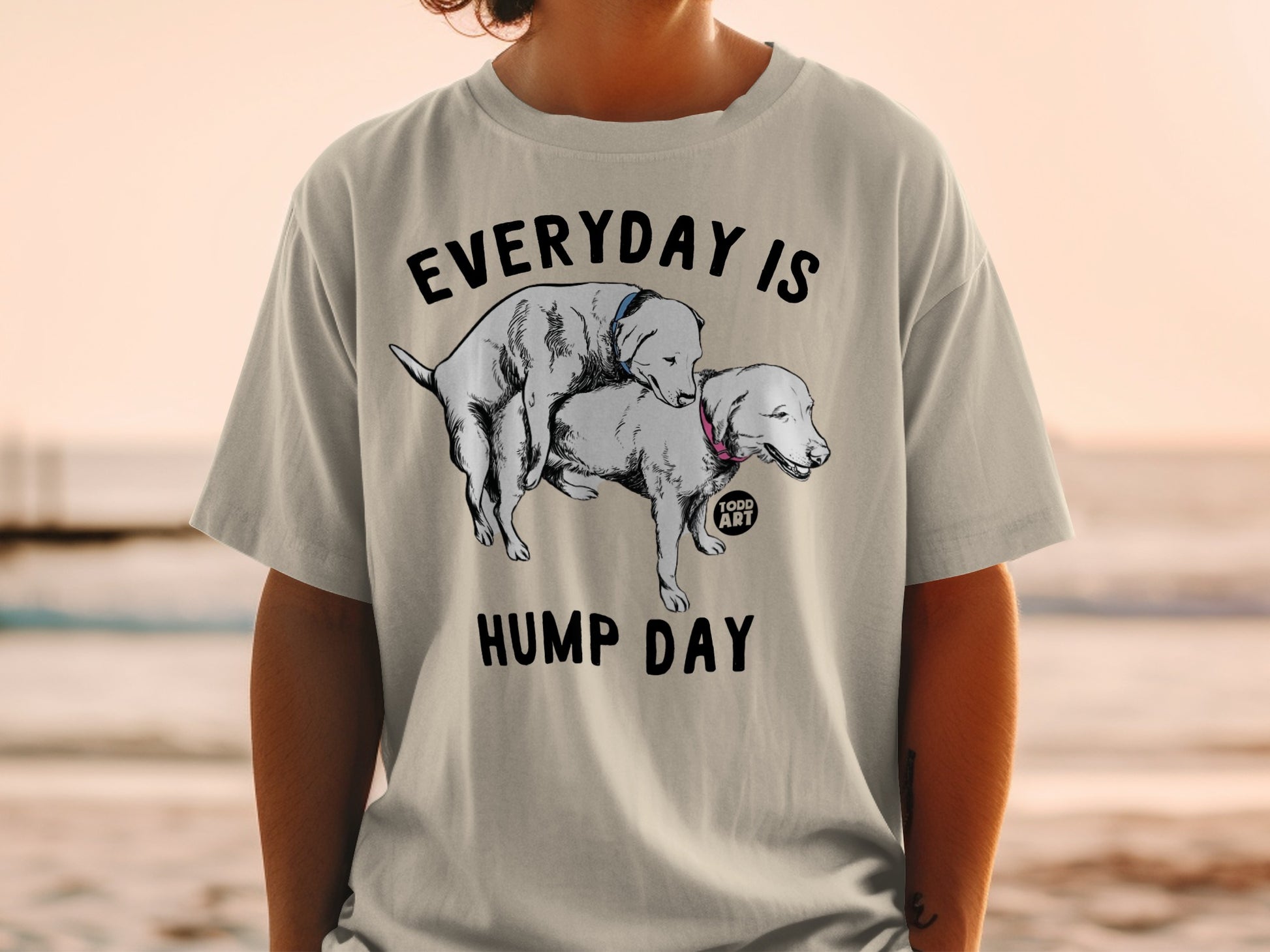 Everyday Is Hump Day Funny Dogs Artwork Shirt