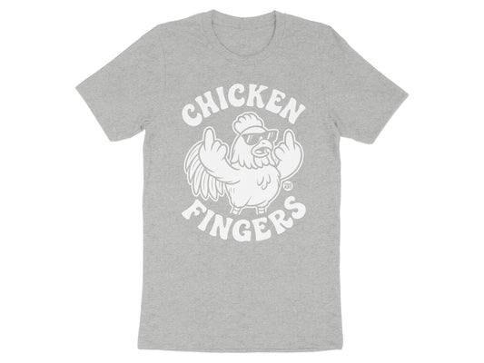 Chicken Fingers Graphic T-Shirt for Fun Casual Style