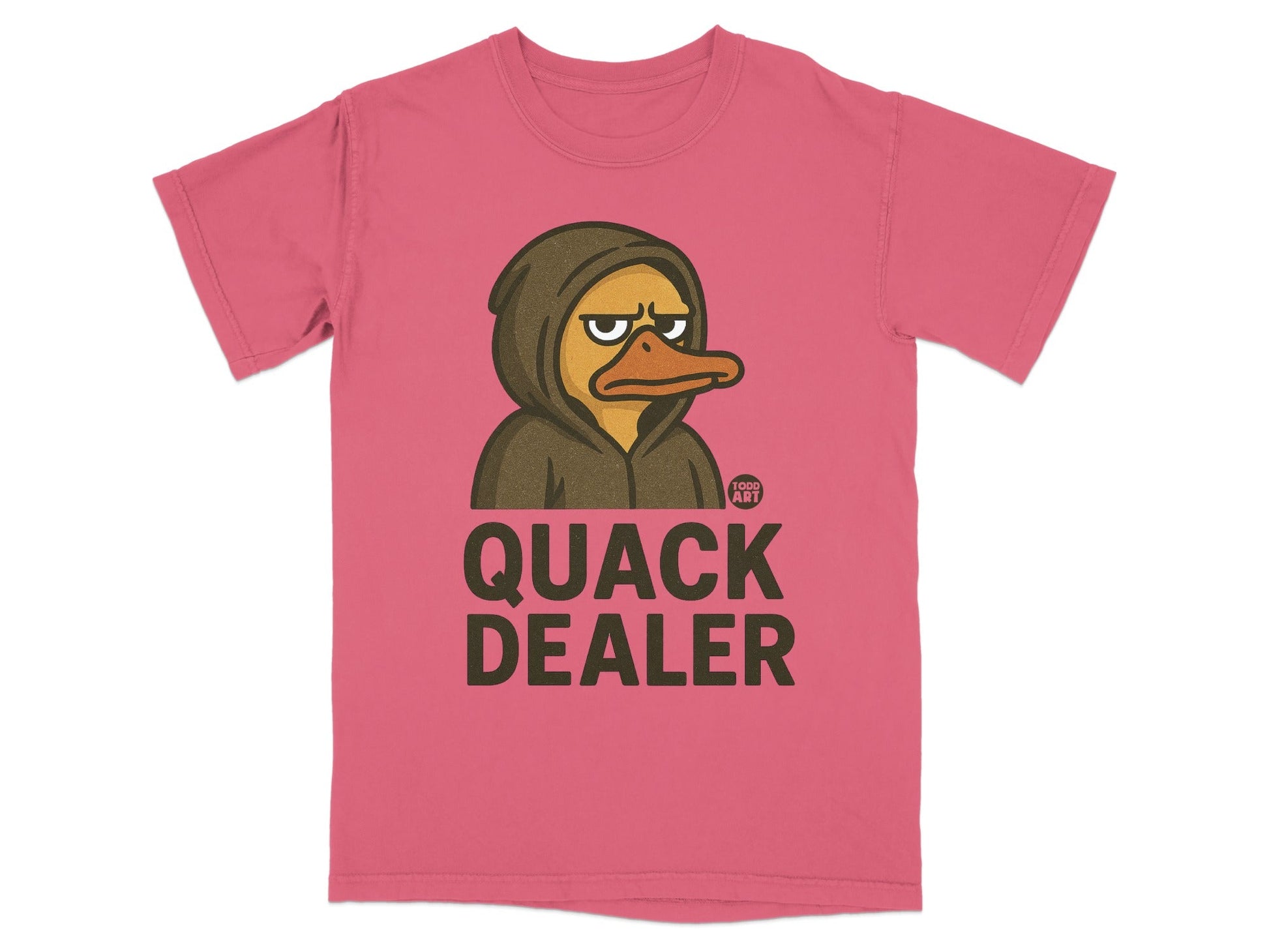 Quack Dealer Funny Cartoon Character T-shirt