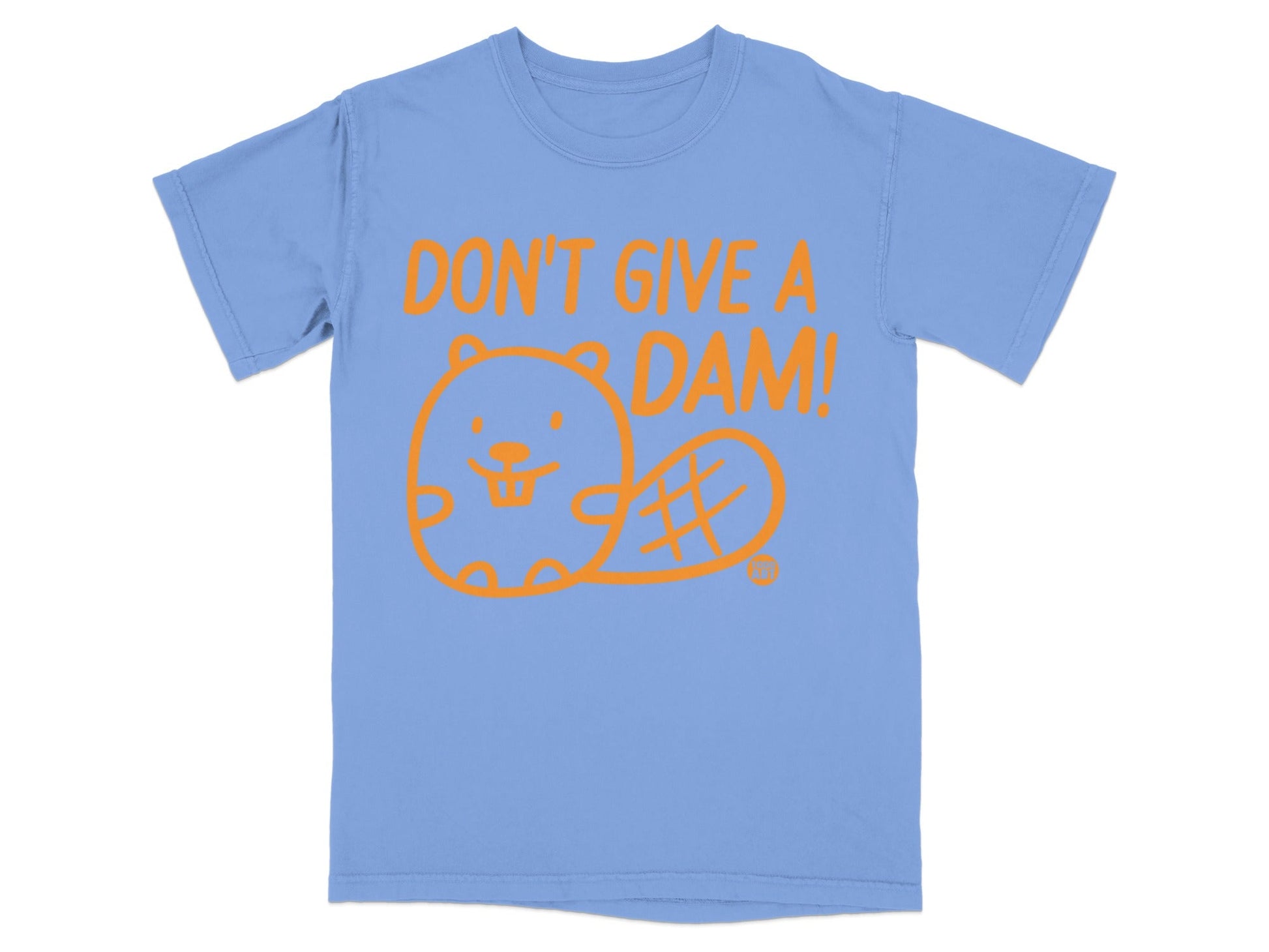 Don't Give A Dam Cute Beaver Graphic T-shirt