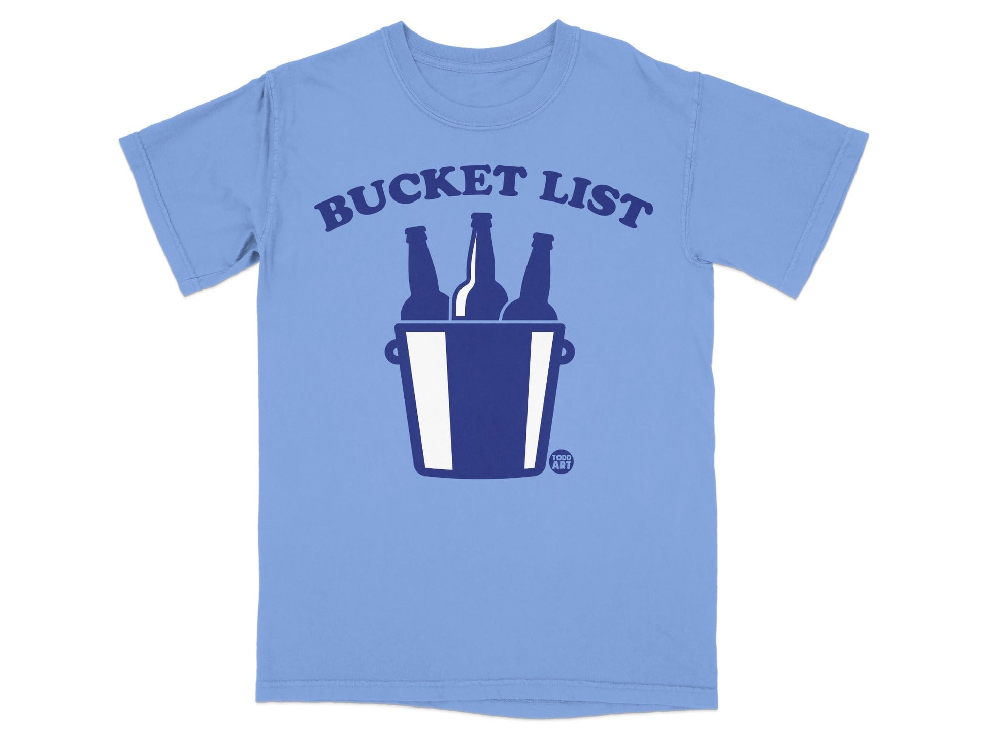 Bucket List Beer Bottles Graphic T-Shirt