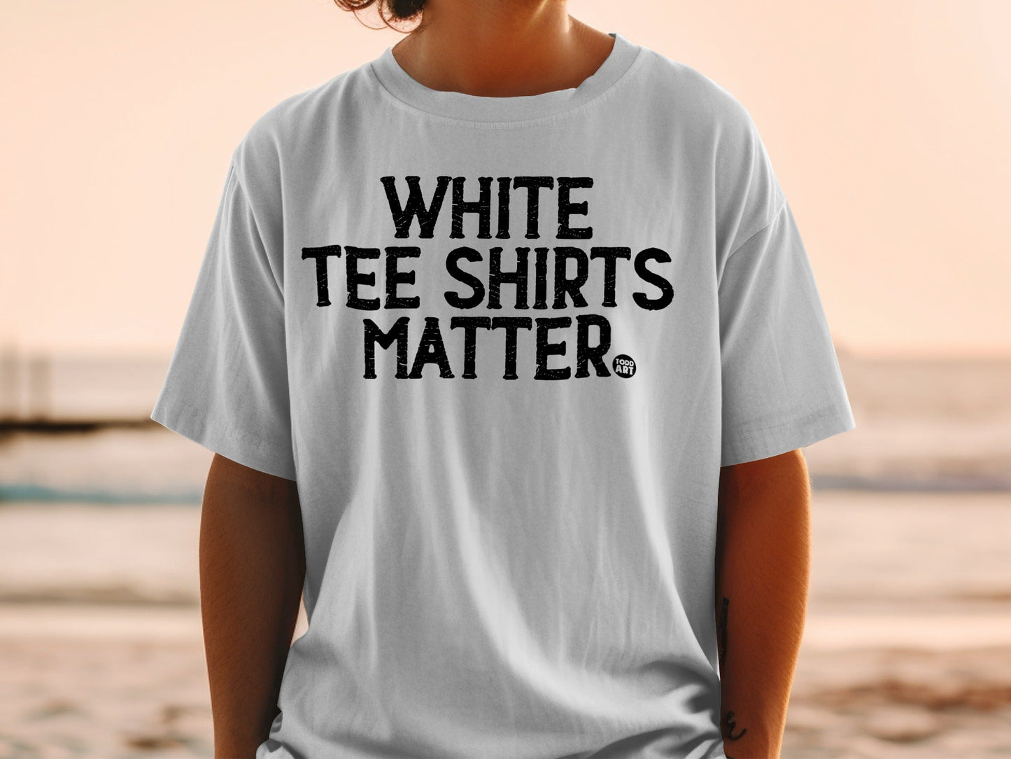 White Tee Shirts Matter Graphic T-Shirt Product