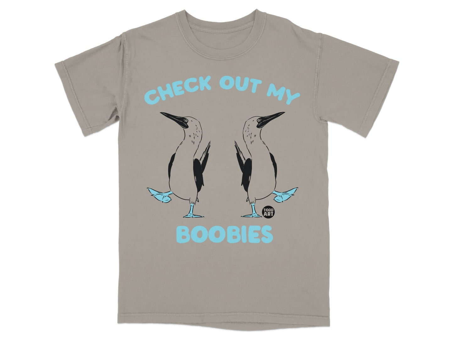 Check Out My Boobies Graphic T-shirt Todd Art Design