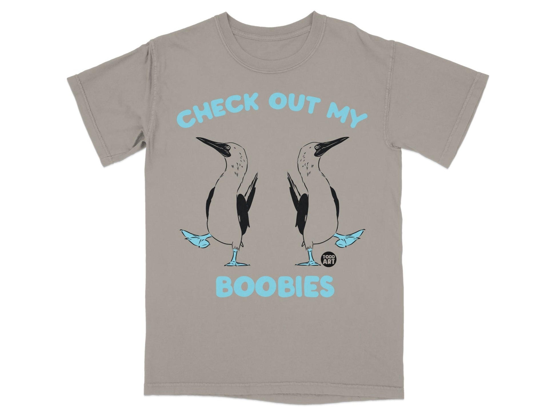 Check Out My Boobies Graphic T-shirt Todd Art Design