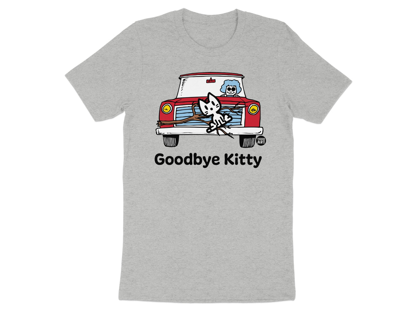 Goodbye Kitty Graphic T-Shirt for Fun Casual Wear