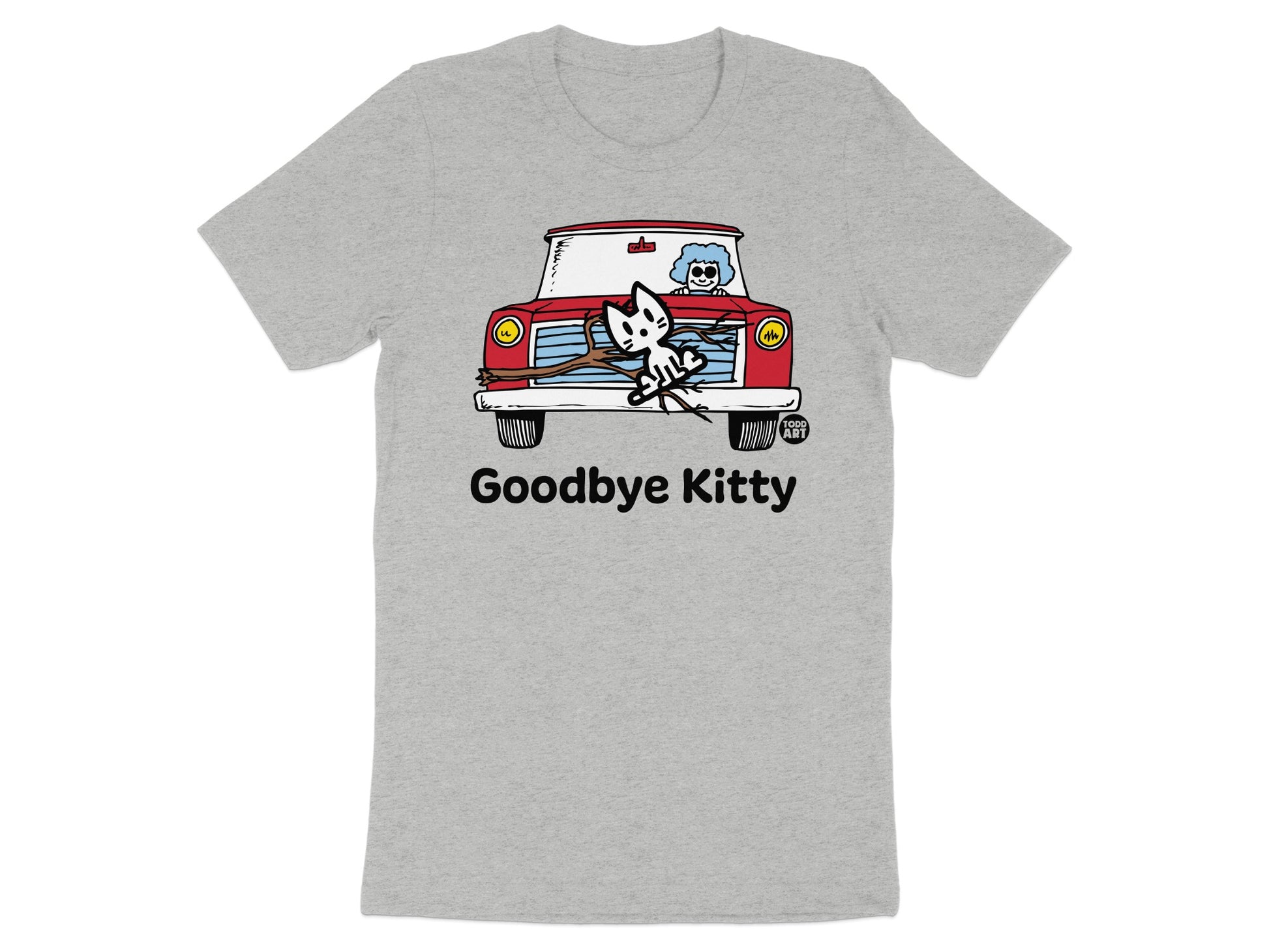Goodbye Kitty Graphic T-Shirt for Fun Casual Wear