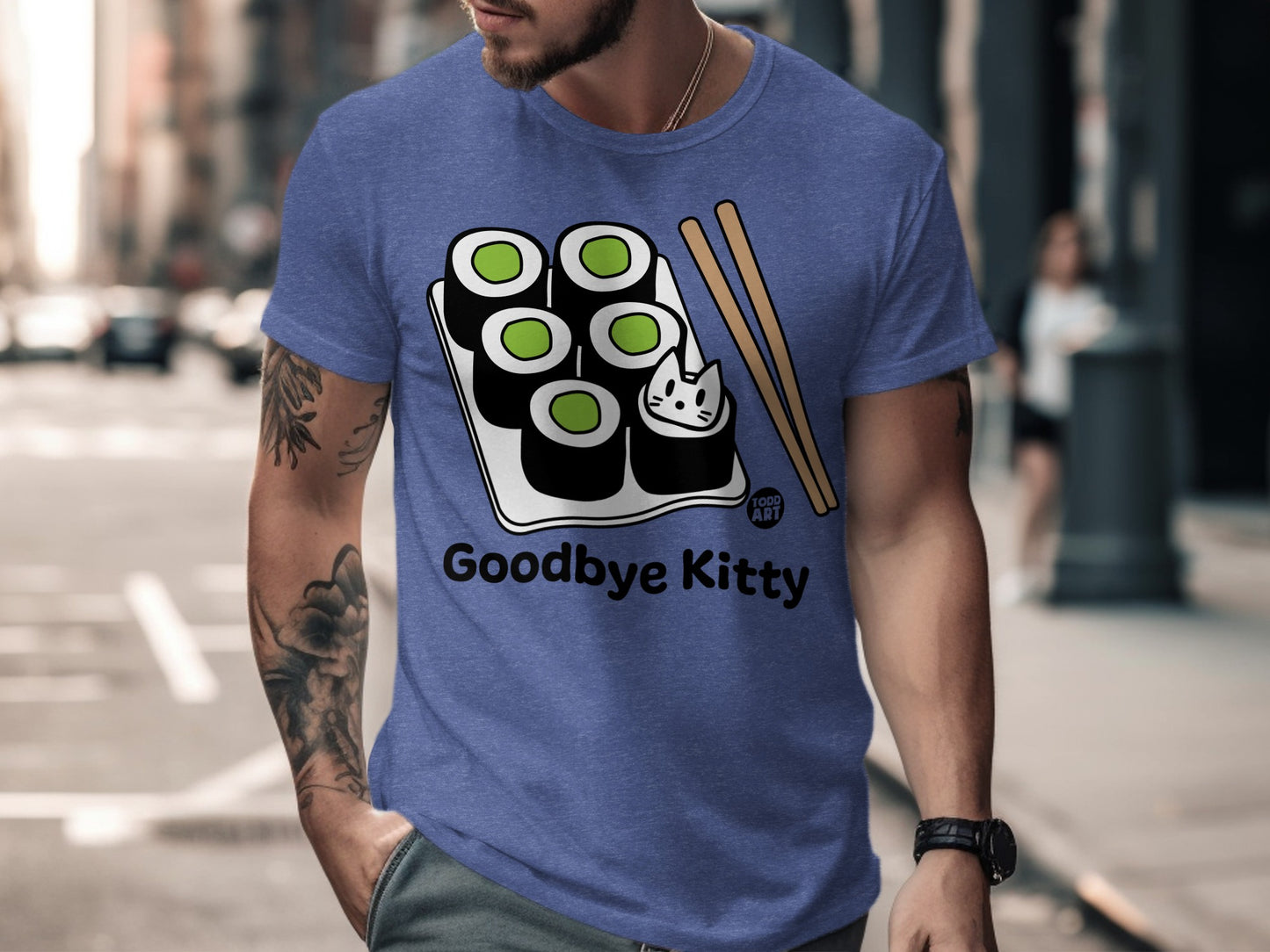 Goodbye Kitty Sushi T-shirt