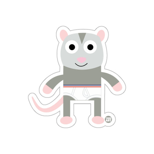 Cute Cartoon Animal Character Sticker Decal for Kids
