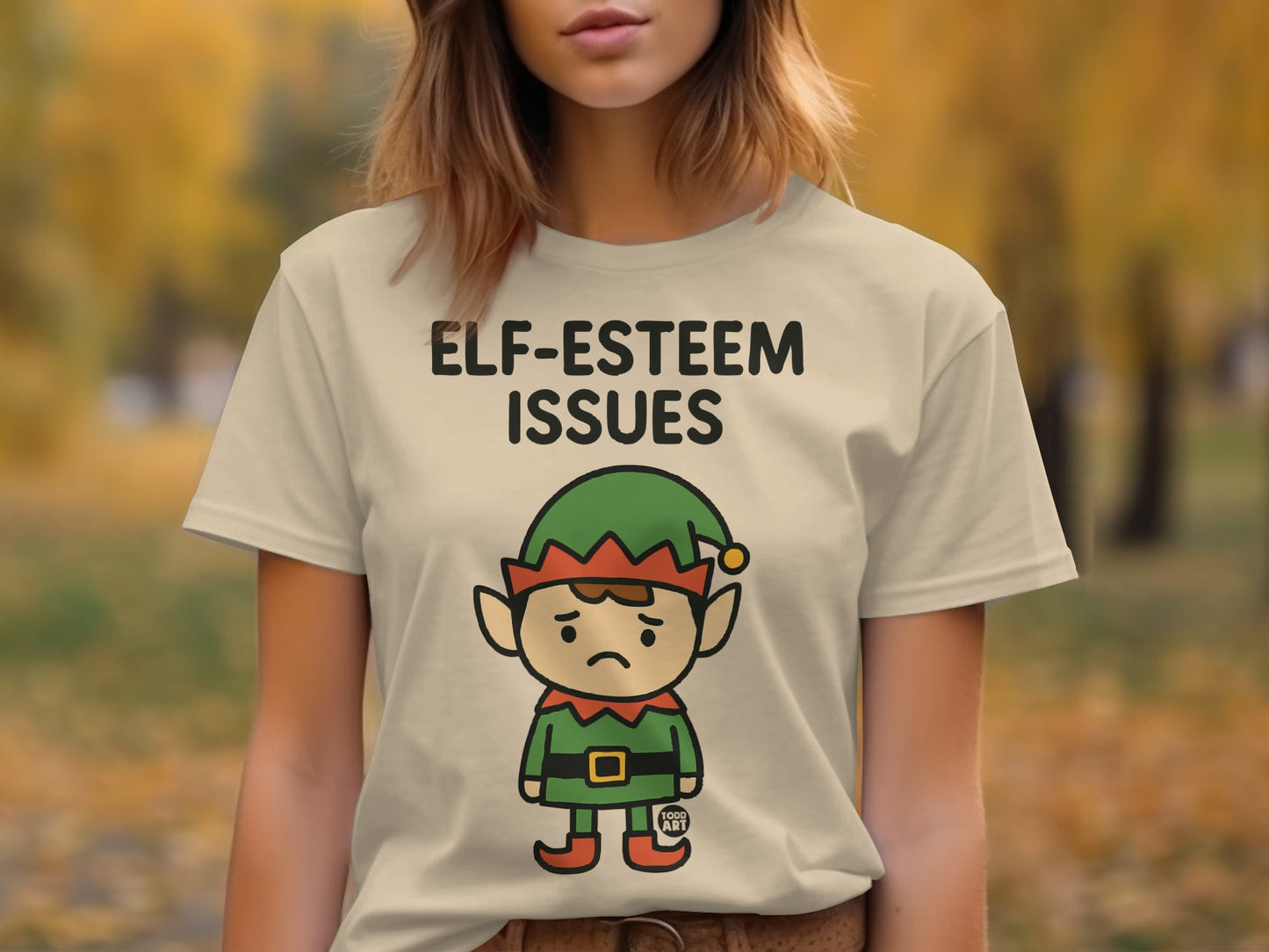 Elf Esteem Issues Graphic T-Shirt Product