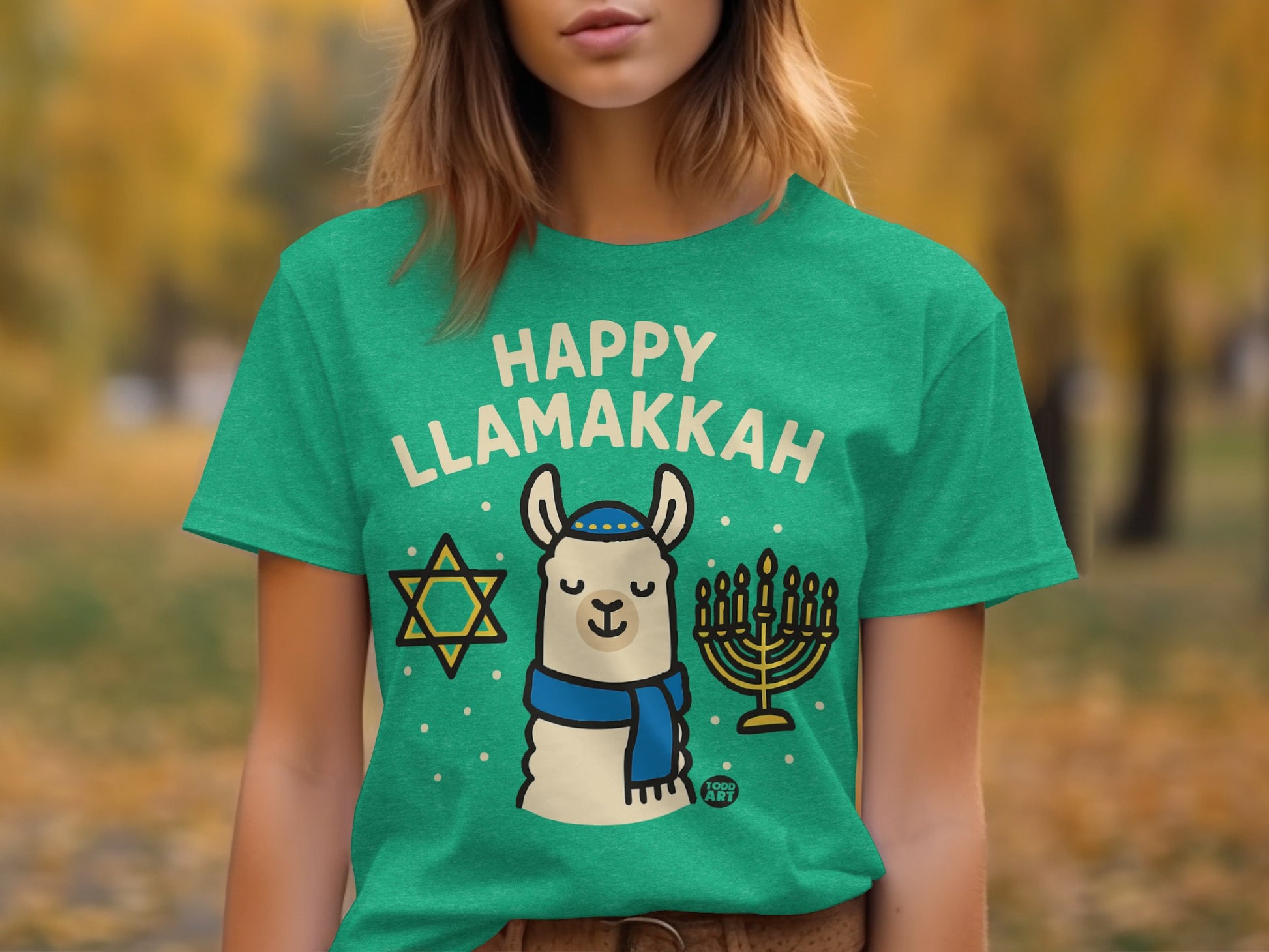 Happy Llamakkah Festival Themed T-Shirt