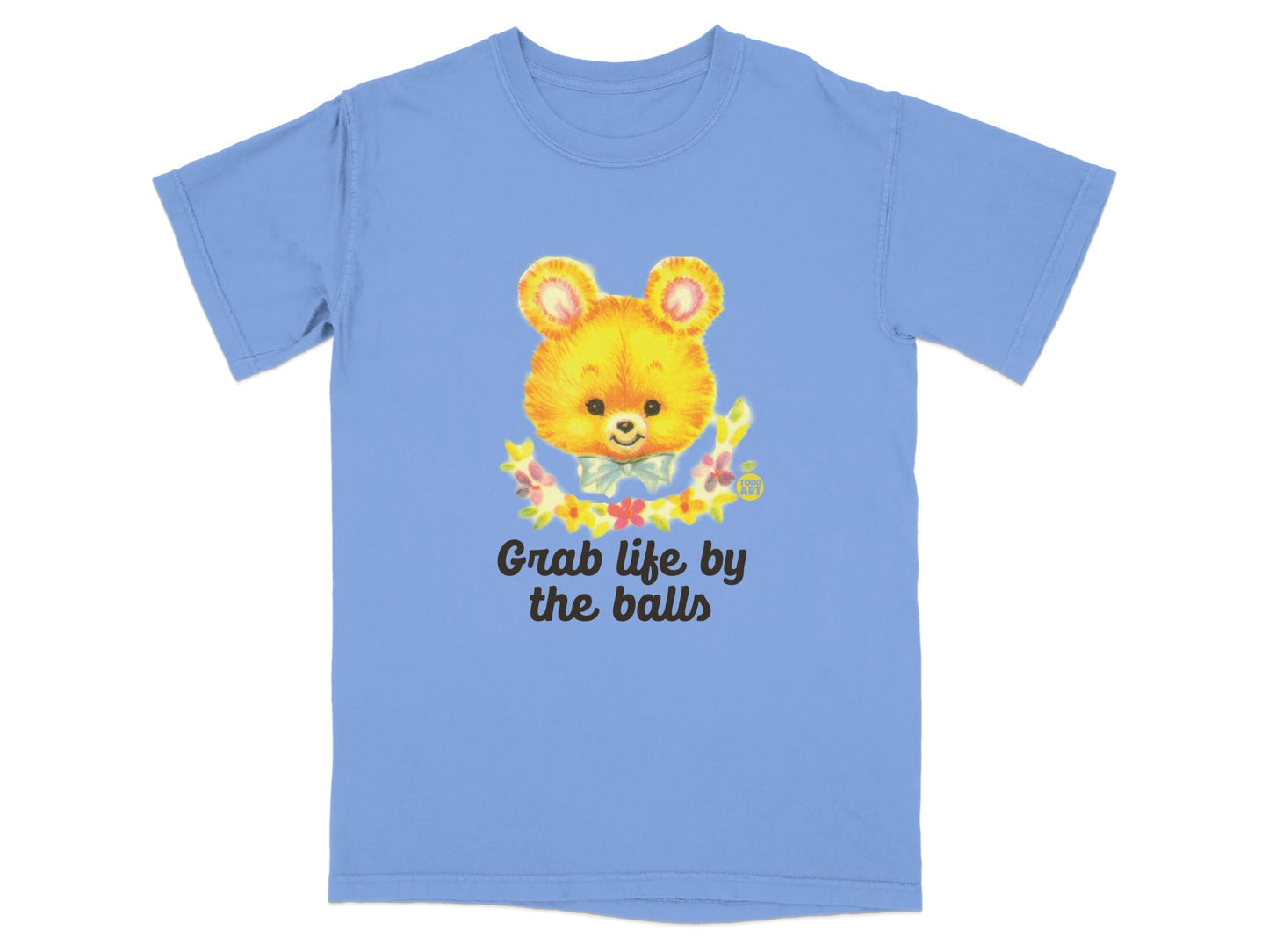 Grab Life By The Balls Cute Teddy Bear Shirt