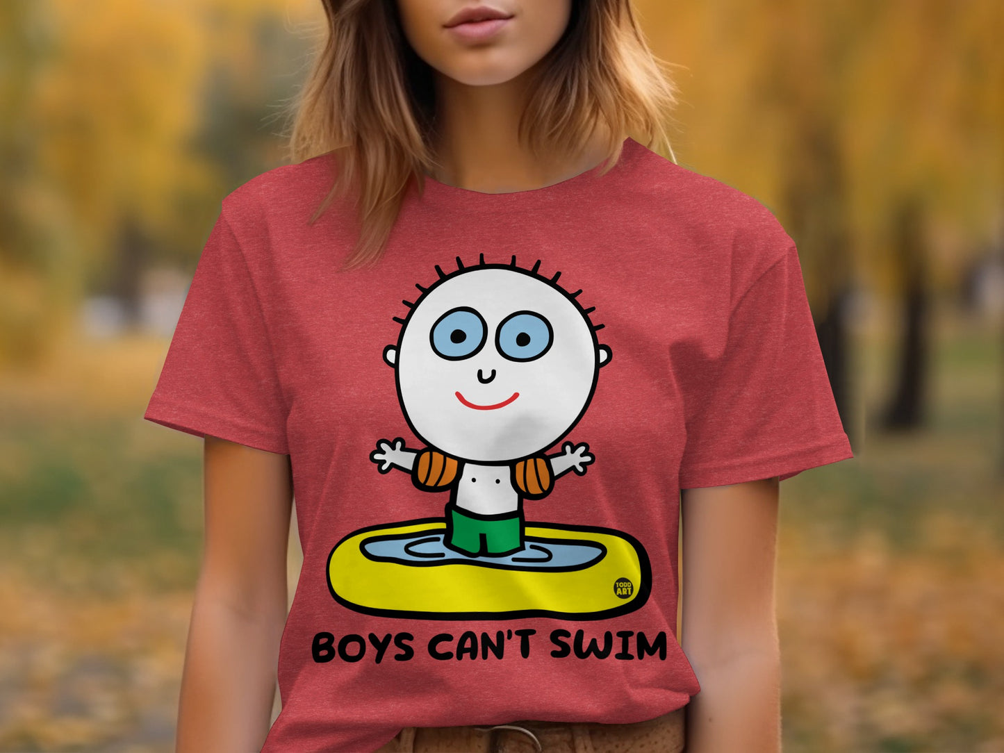Boys Can't Swim Graphic T-Shirt