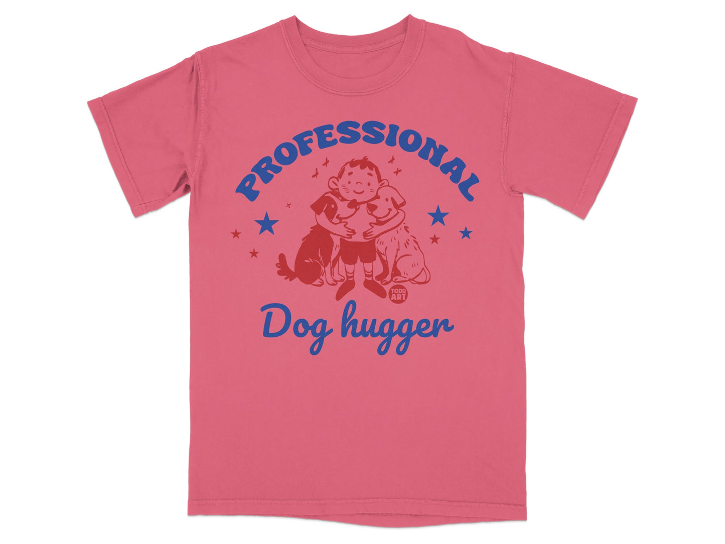Professional Dog Hugger Graphic T-Shirt