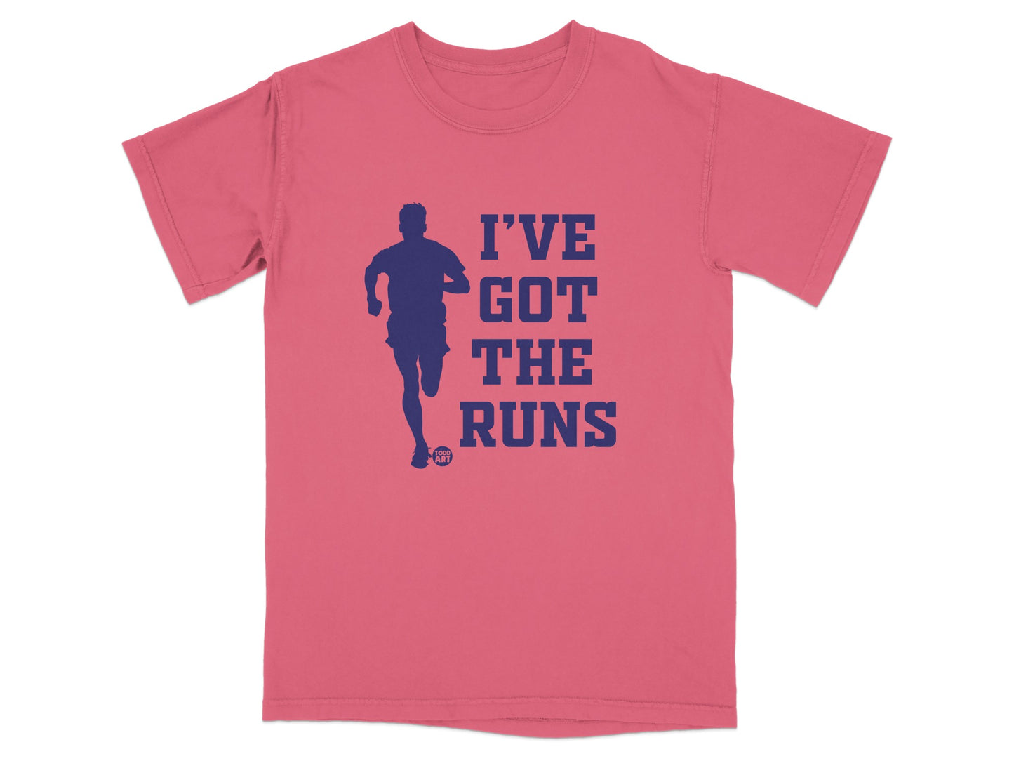 Pink I'VE GOT THE RUNS Runner Graphic T-Shirt product type