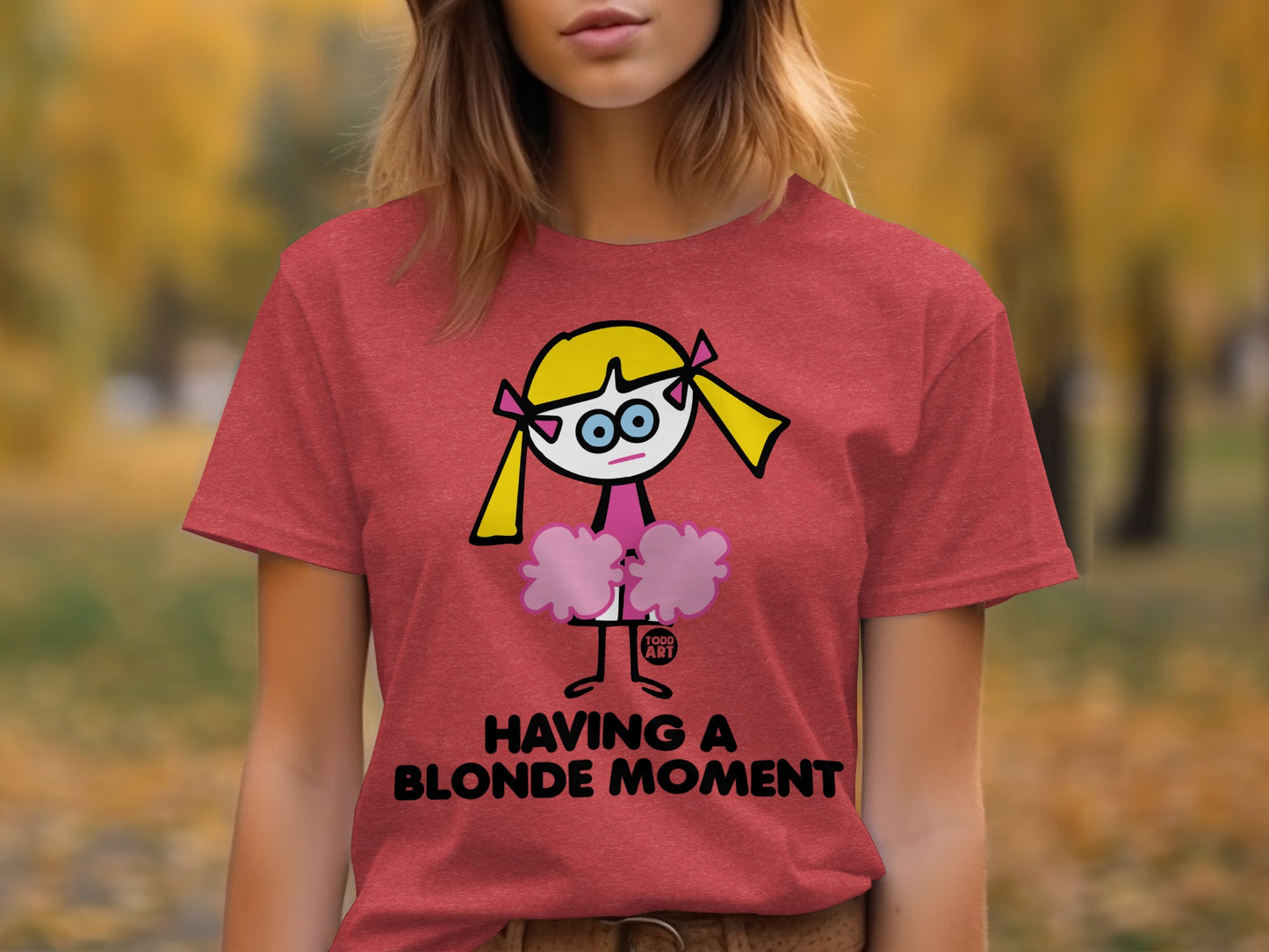 Having a Blonde Moment Graphic T-Shirt Product