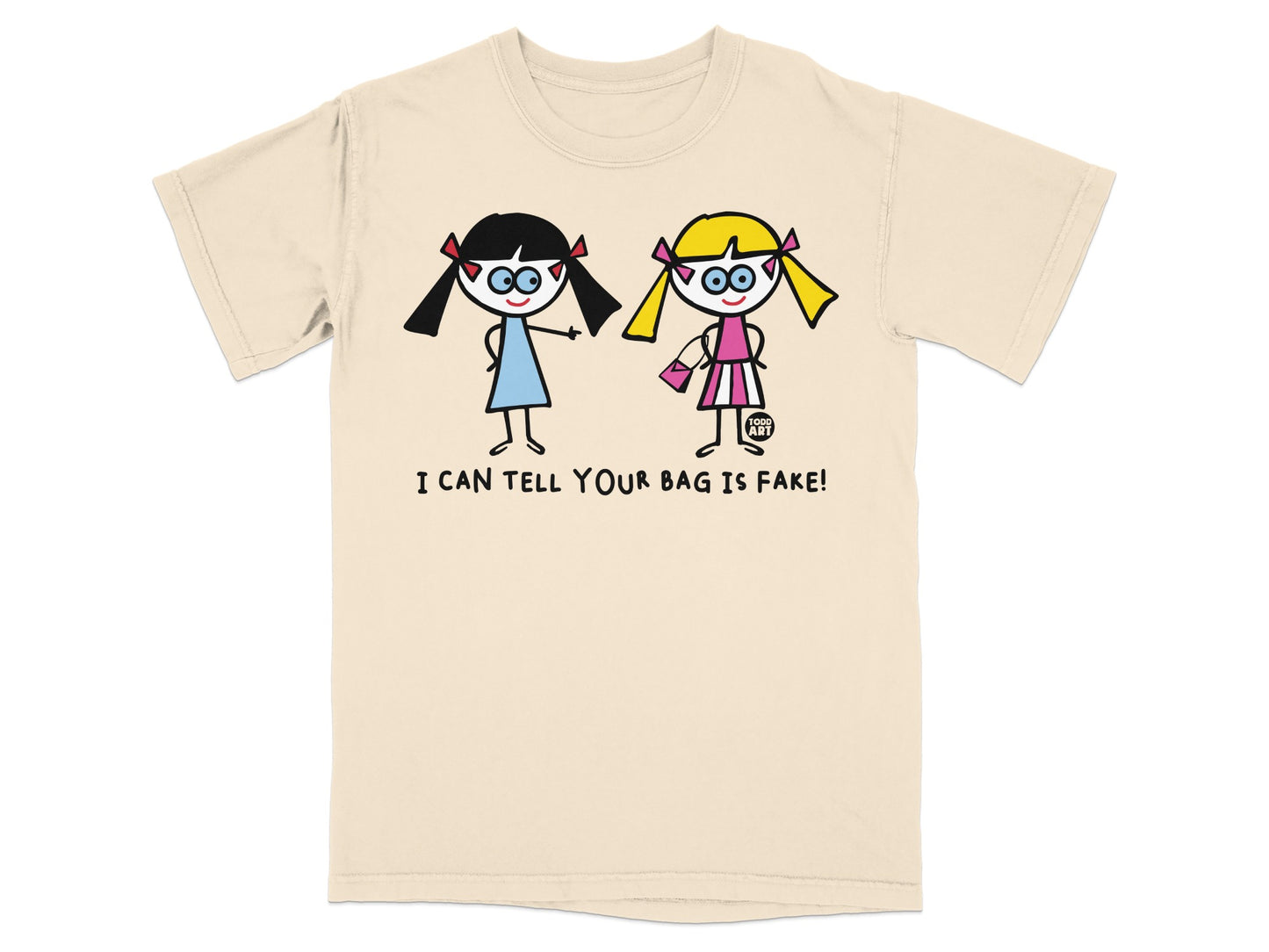 I Can Tell Your Bag Is Fake Funny Graphic Tee Shirt