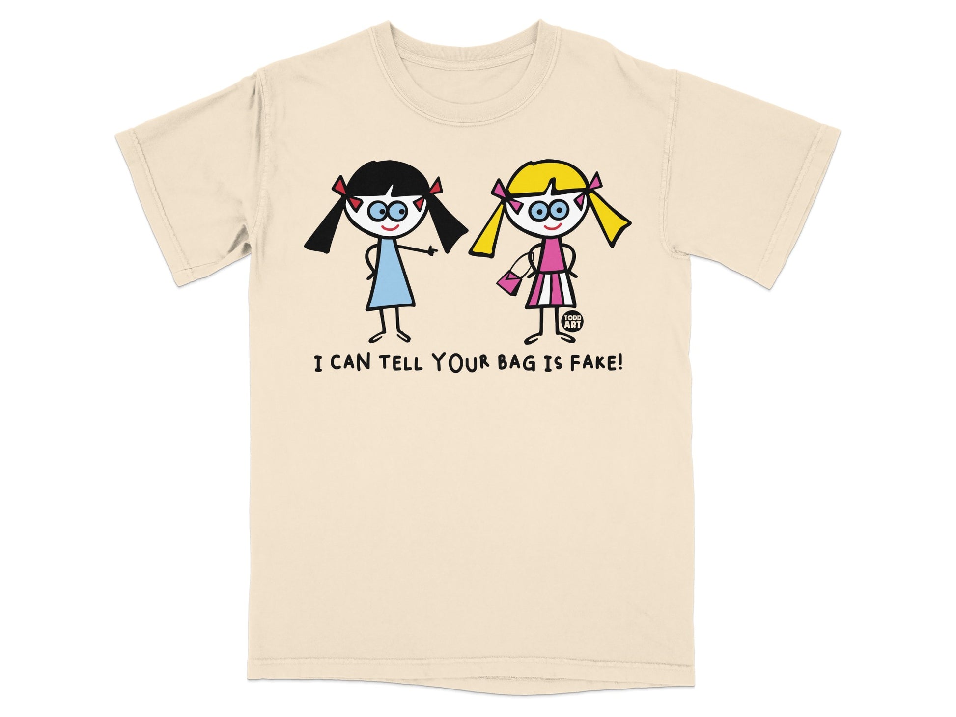 I Can Tell Your Bag Is Fake Funny Graphic Tee Shirt