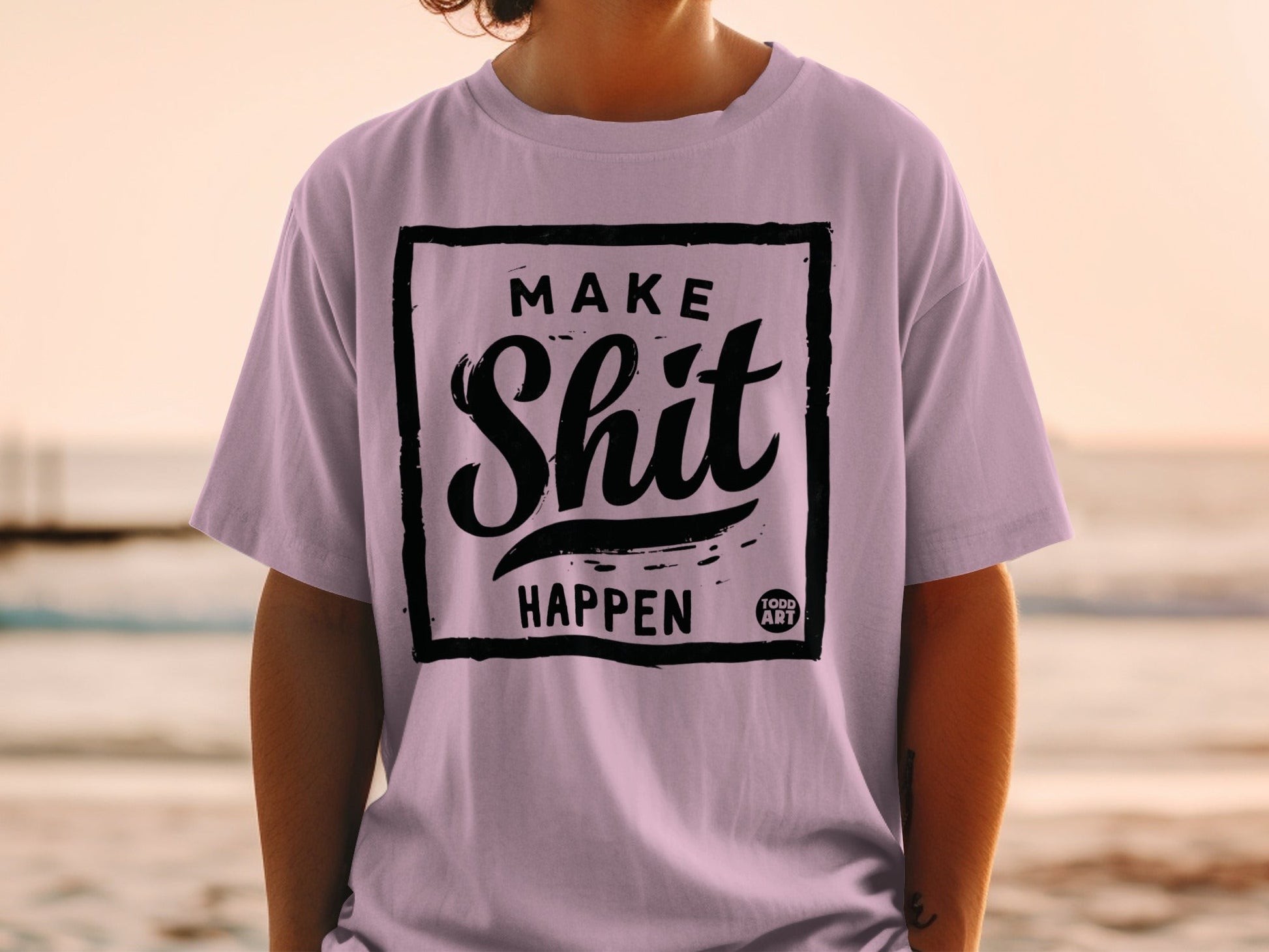 Make Shit Happen Motivational Graphic T-Shirt