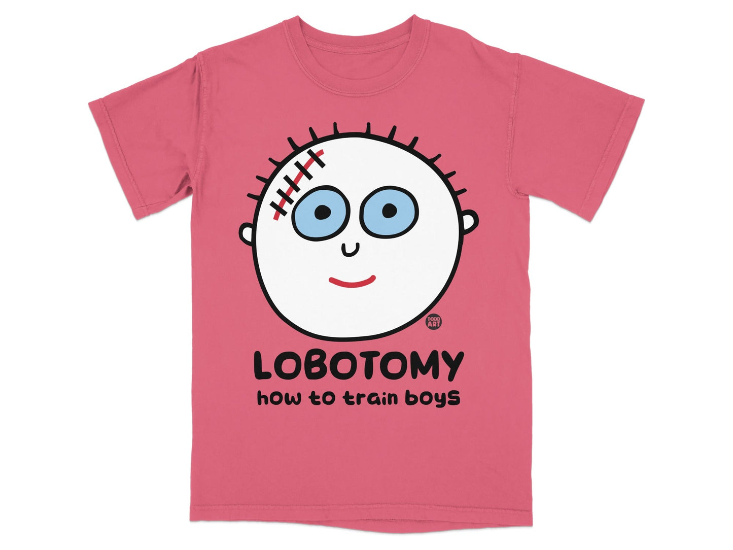 Lobotomy How to Train Boys Graphic T-Shirt