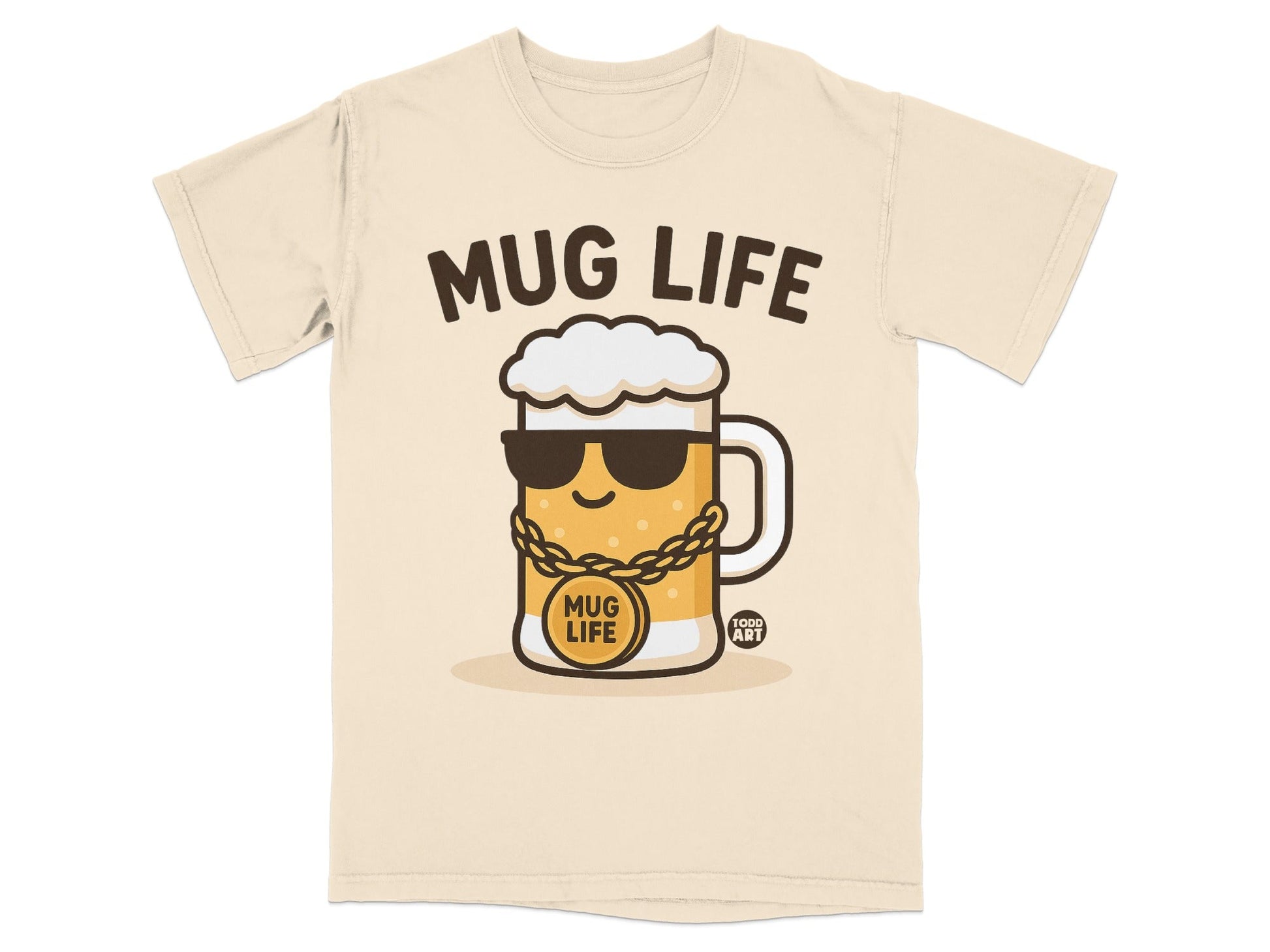 Mug Life Stylish Beer Mug Graphic T-shirt Product