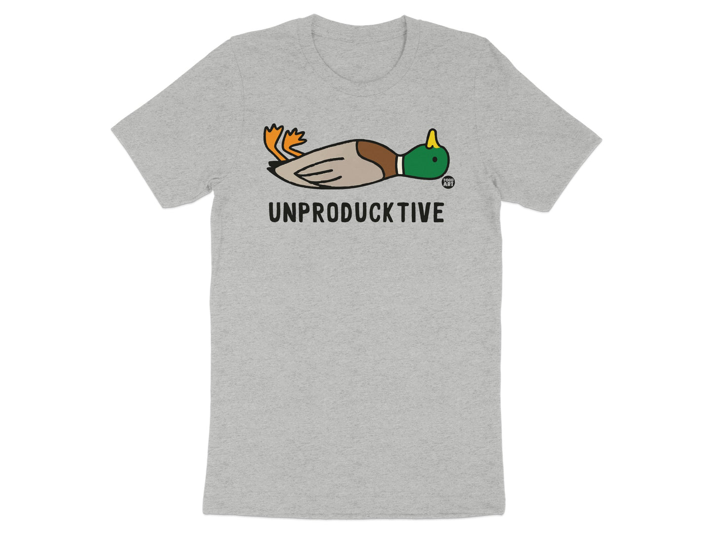 Unproductkive Sleeping Duck Graphic T-Shirt