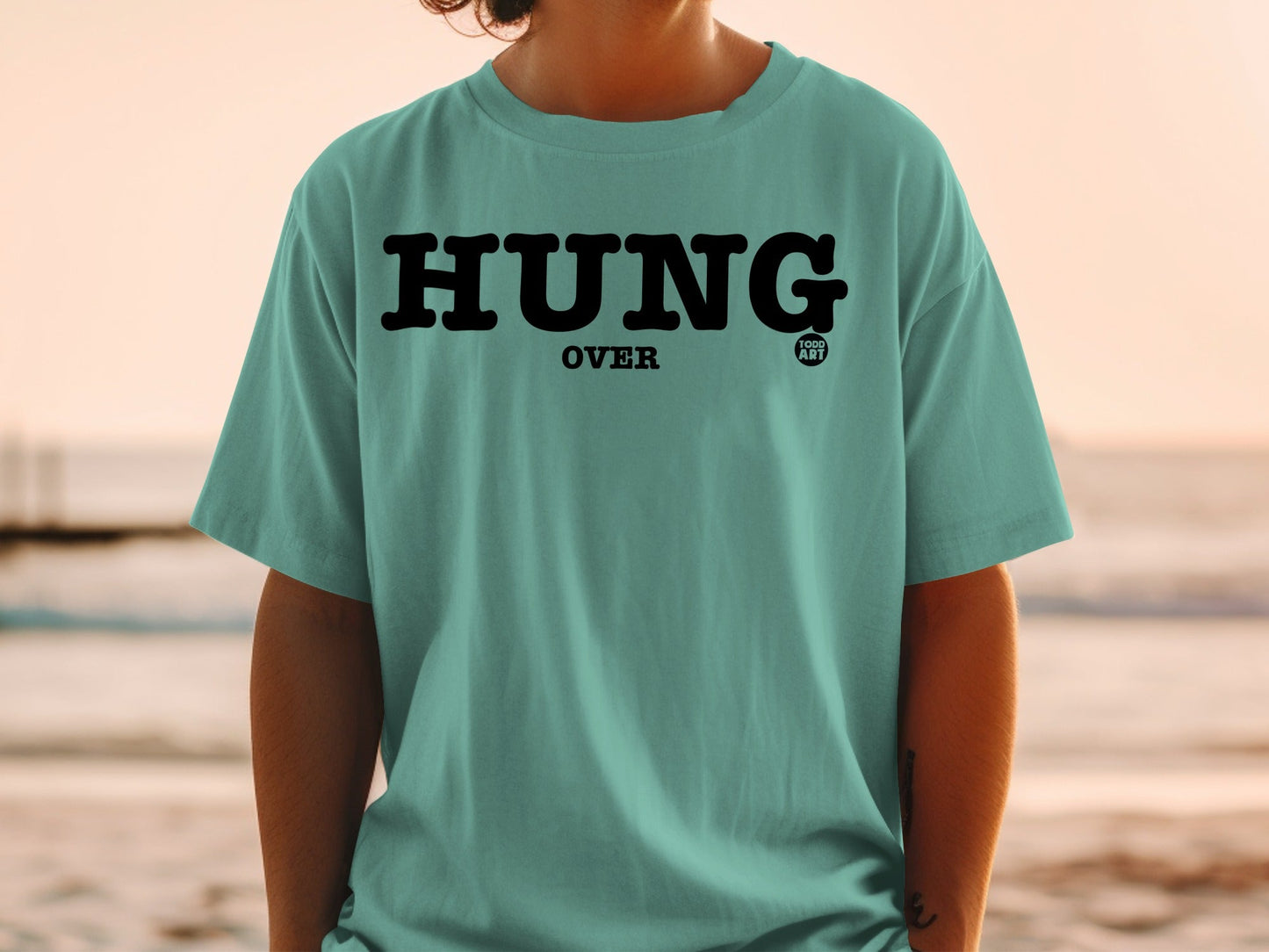 Hung Over Todd Art Graphic T-Shirt Product