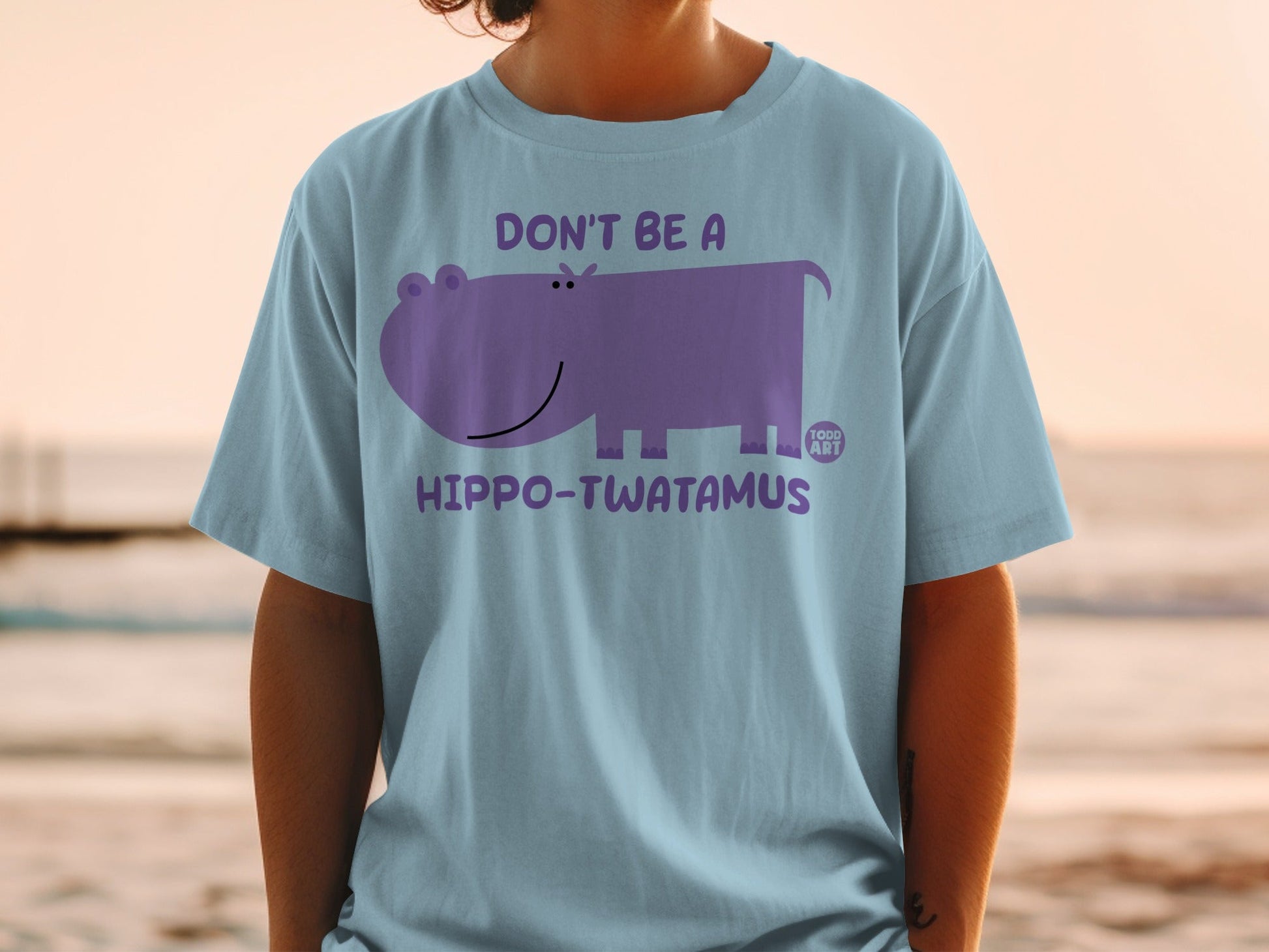 Don't Be a Hippo-Twatamus Graphic T-Shirt