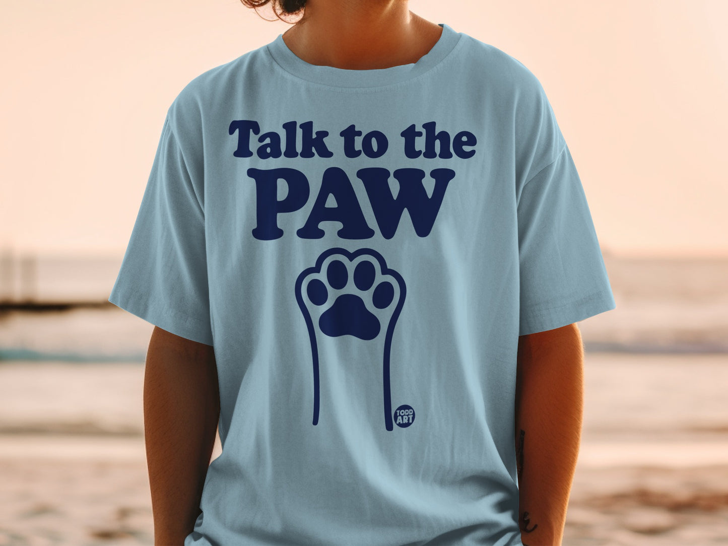 Talk to the Paw Graphic T-shirt