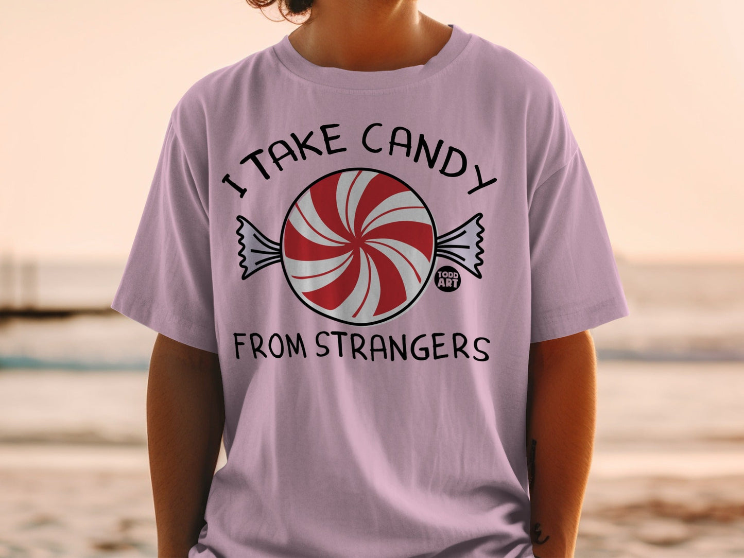 I Take Candy From Strangers Graphic T-Shirt