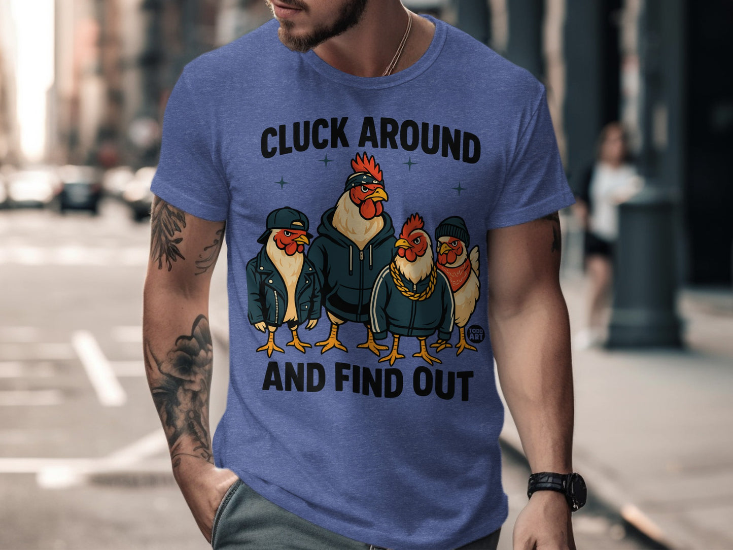 Cluck Around and Find Out Funny Chicken T-shirt