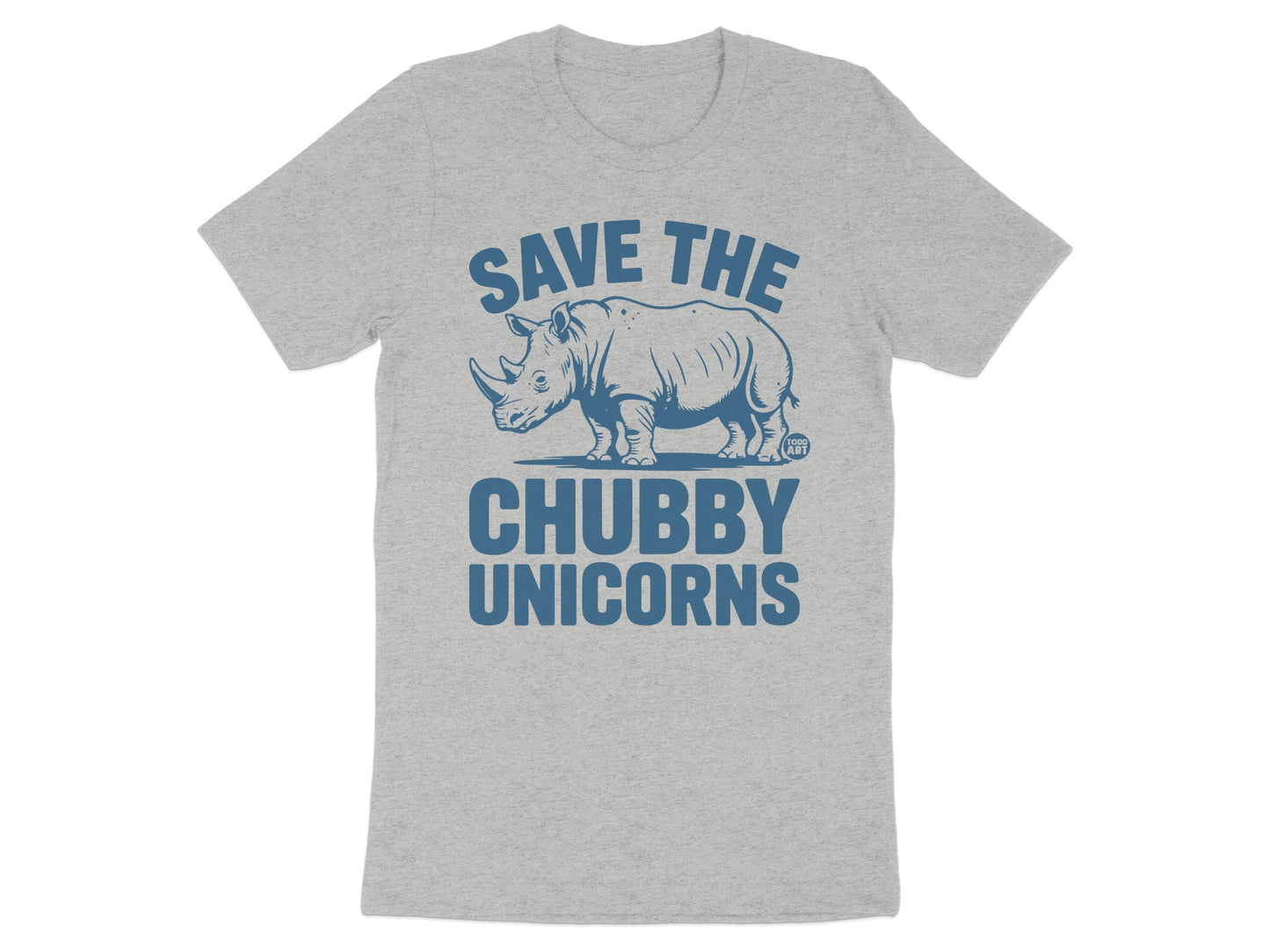 Save the Chubby Unicorns Graphic T-Shirt